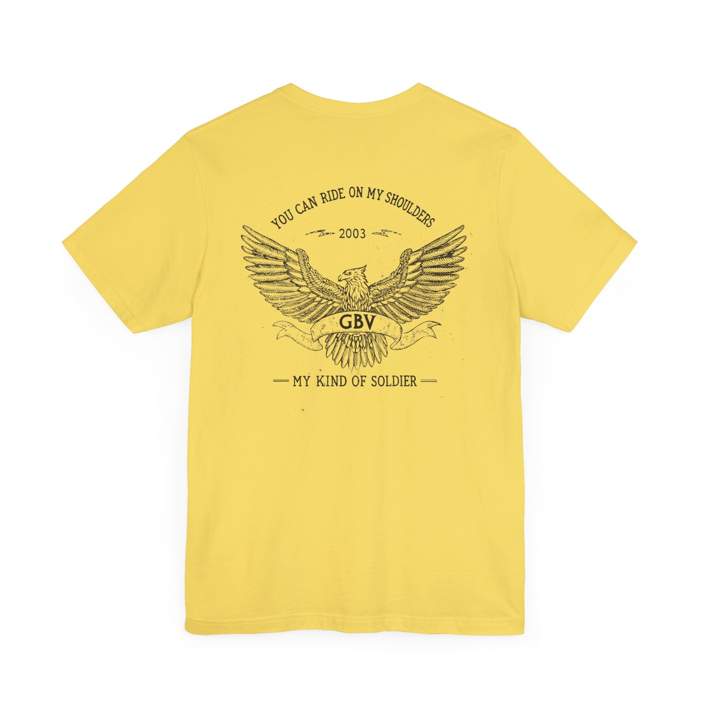 Guided By Voices Unisex Tee - Earthquake Glue & My Kind of Soldier