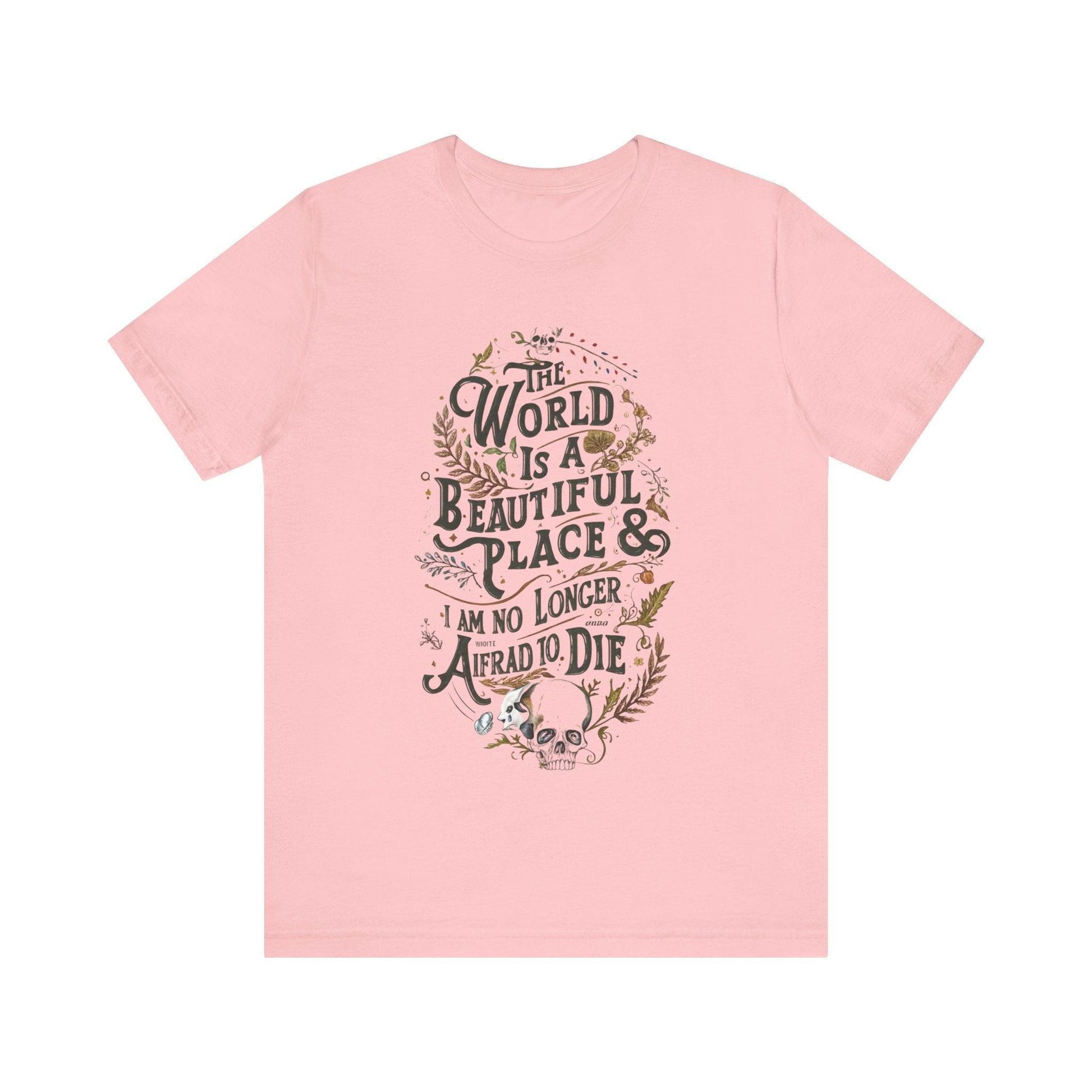 The World Is a Beautiful Place T Shirt - Vintage Emo Band Tee - Text Tease