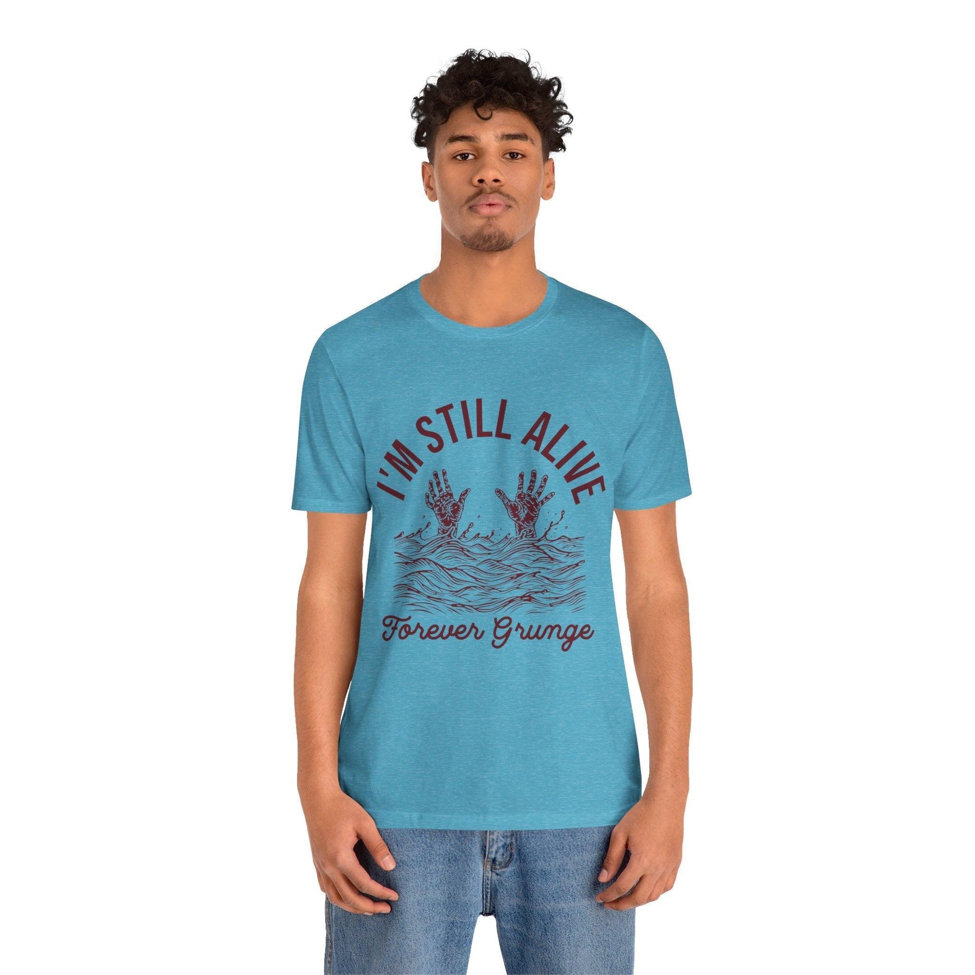 Pearl Jam Alive Handprint Grunge Tee - Text Tease