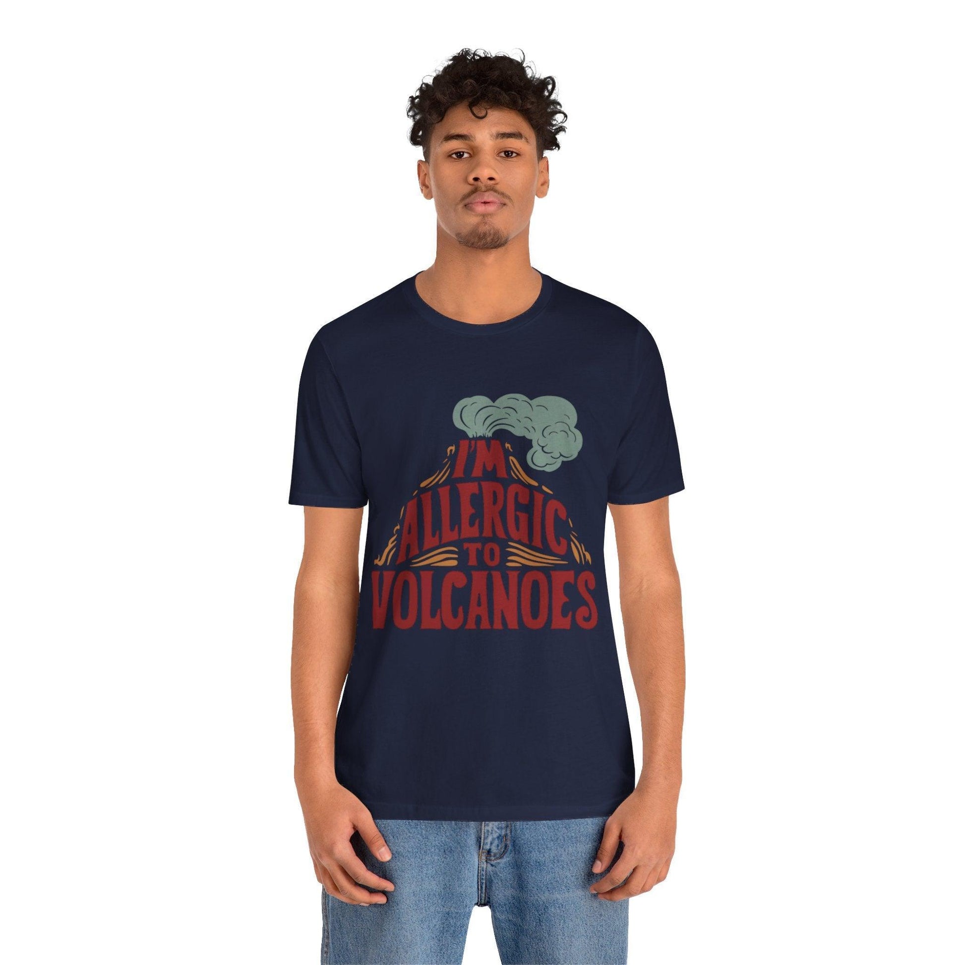 Volcano Allergy Alert Vintage Tee - Text Tease