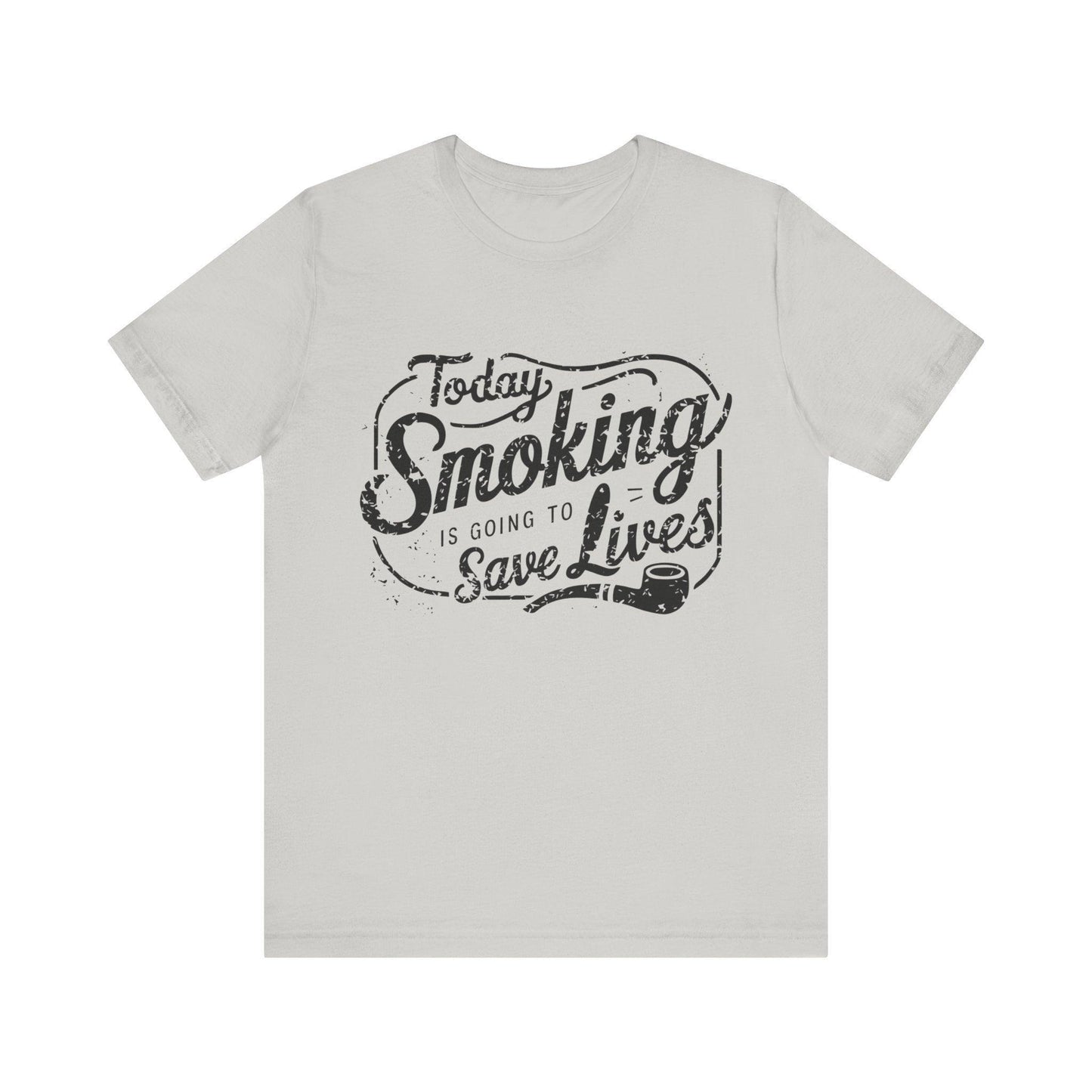 Smoking Saves Lives Tee - Text Tease