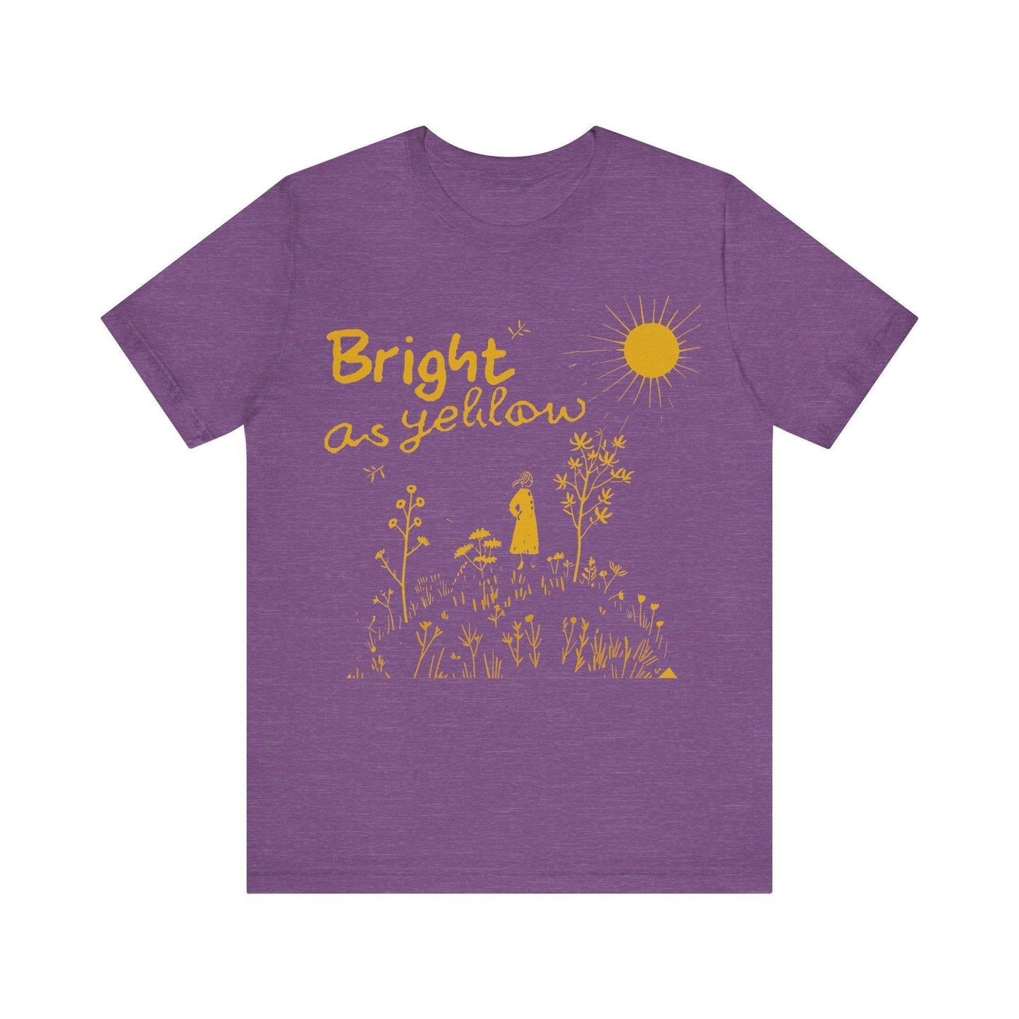 Innocence Mission Bright as Yellow T Shirt - Text Tease