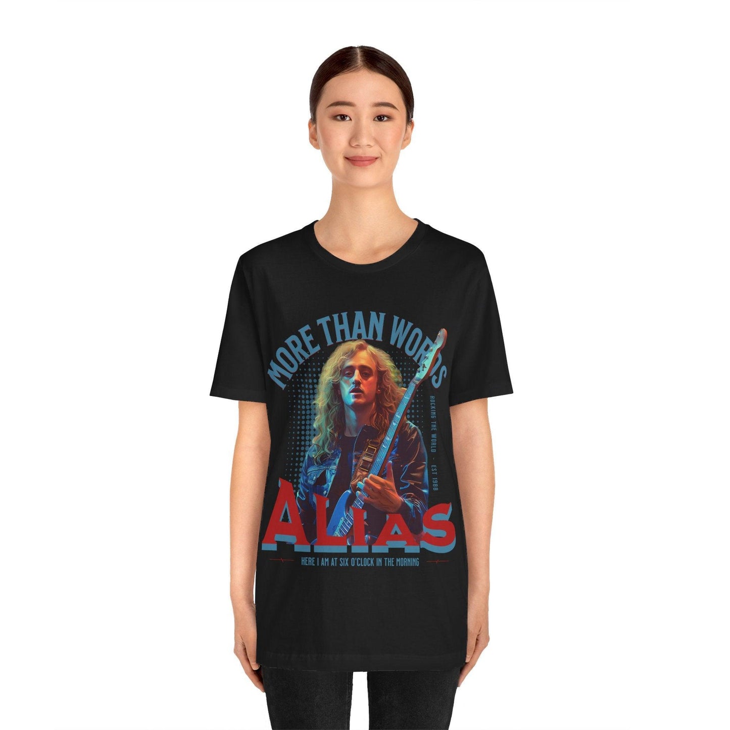 Alias Band More Than Words Tribute t shirt - Text Tease