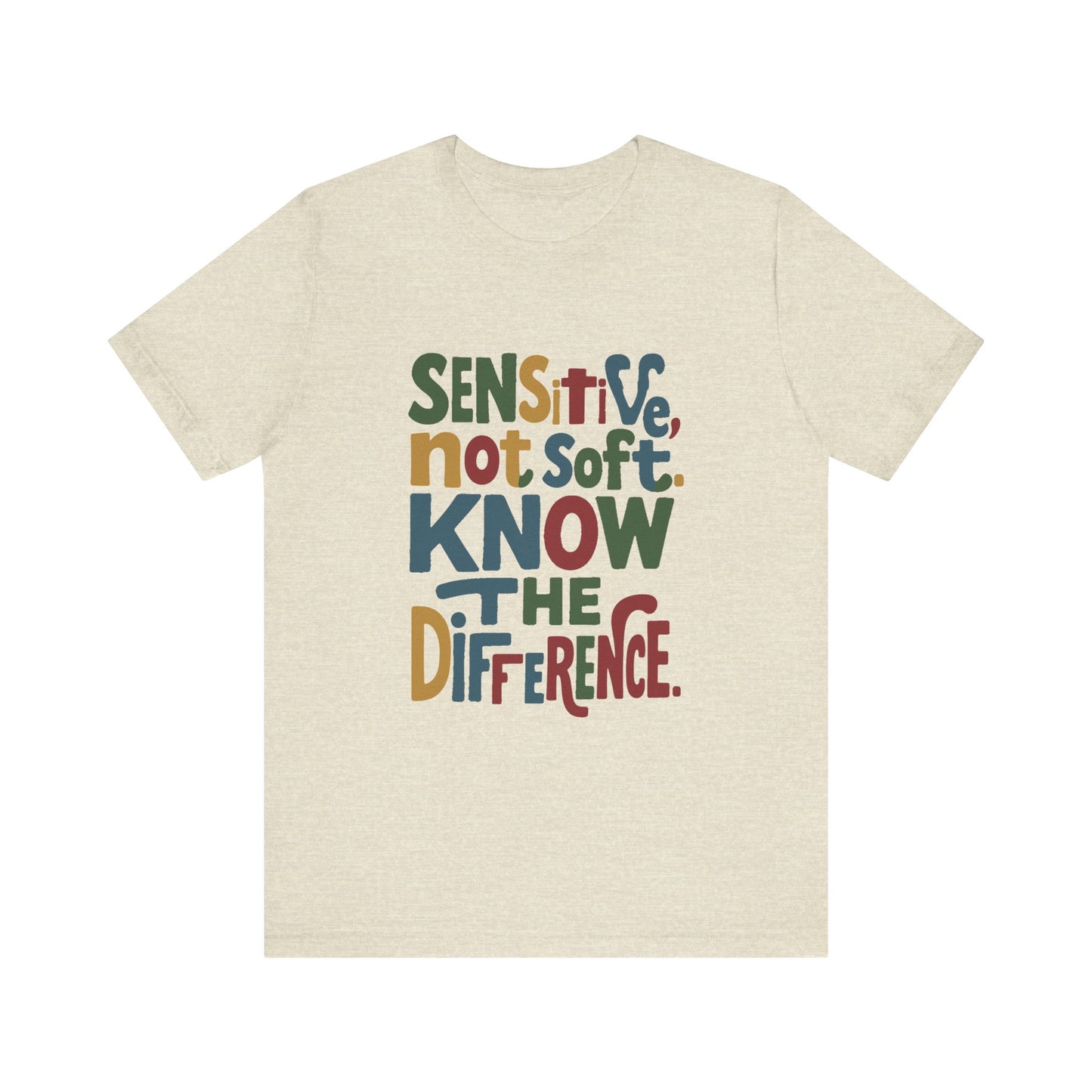 Minimalist quote tee for introverts seeking quiet self-expression
