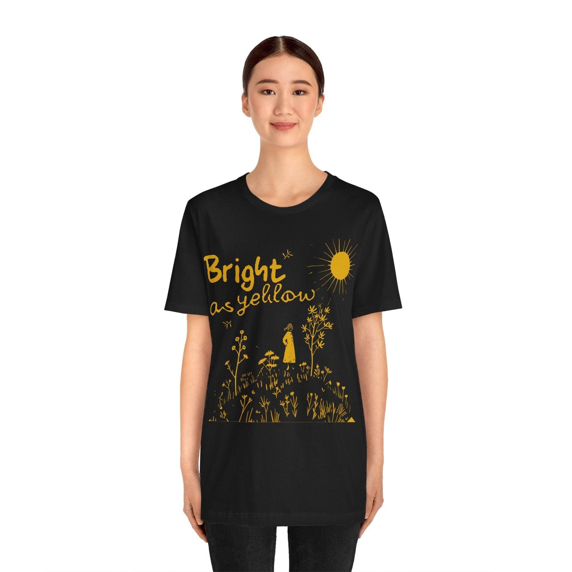 Innocence Mission Bright as Yellow T Shirt - Text Tease