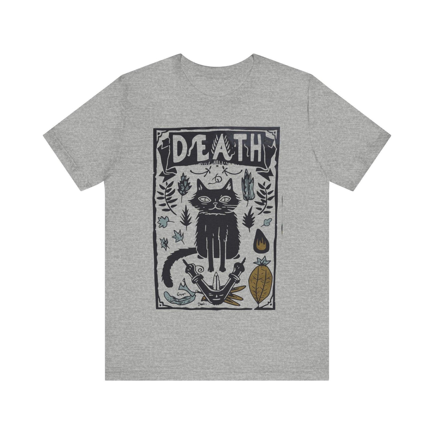 Black Cat T shirt - Celestial - Text Tease