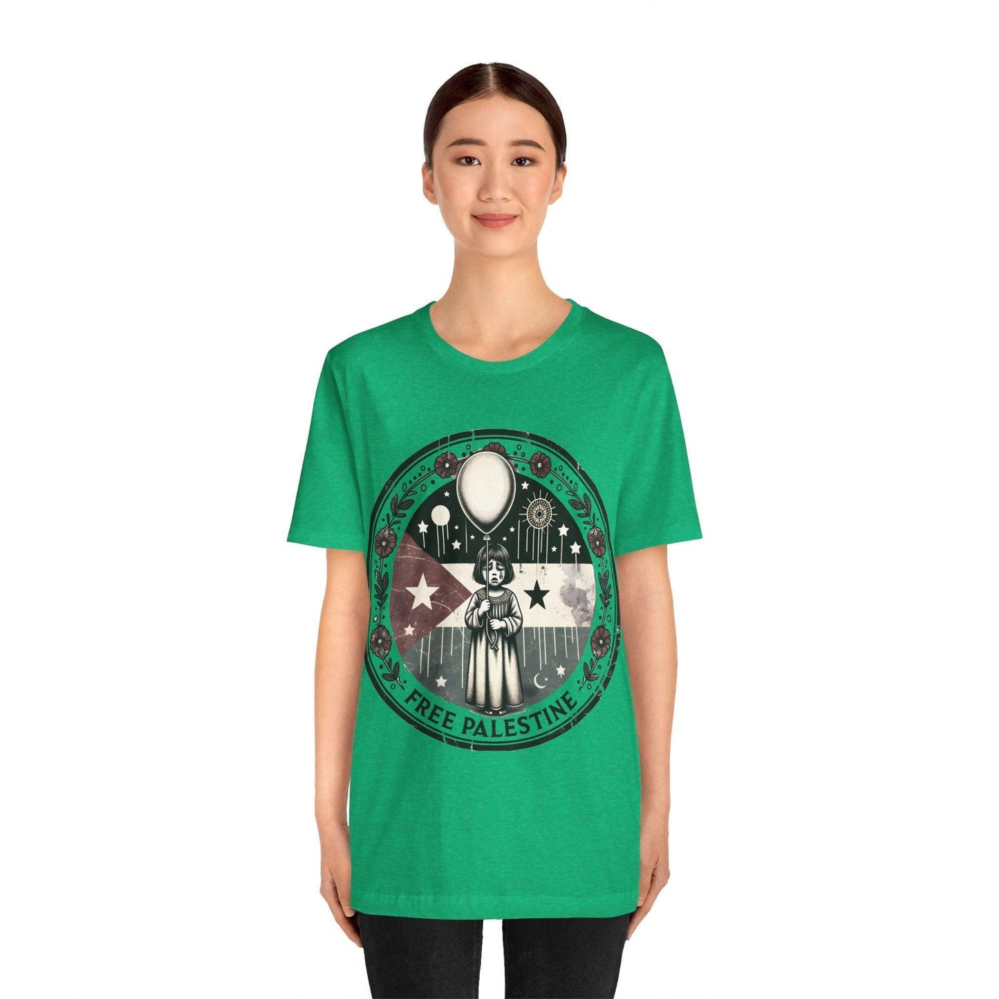 Free Palestine Shirt - Peace - Text Tease