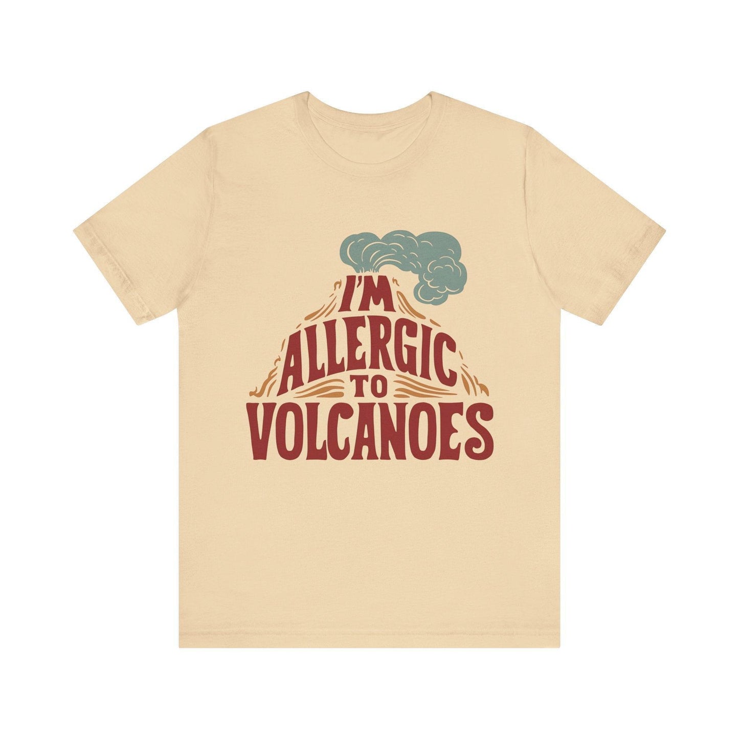 Volcano Allergy Alert Vintage Tee - Text Tease