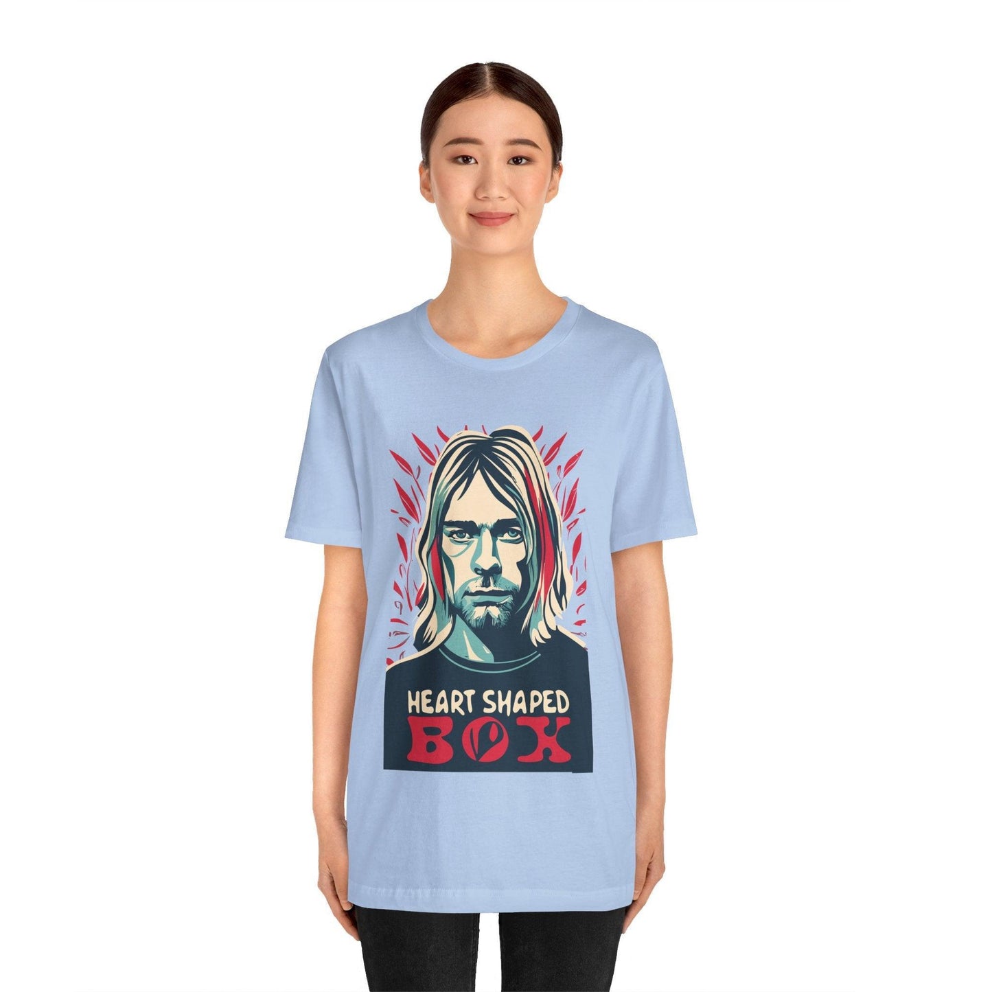 Nirvana Heart Shaped Box Shirt - Text Tease