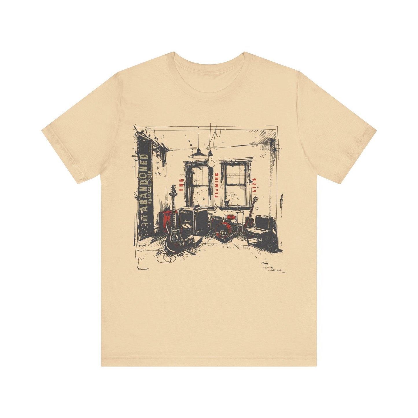 Flaming Lips - Abandoned Hospital Ship t shirt - Text Tease