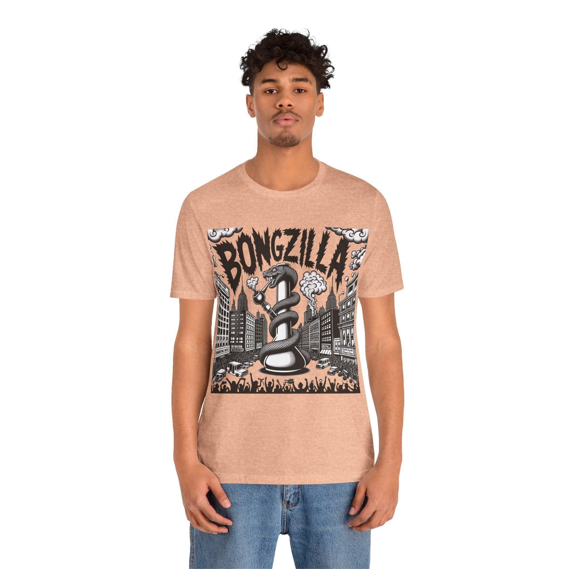 Bongzilla Stoner Doom Artwork Tee - Text Tease