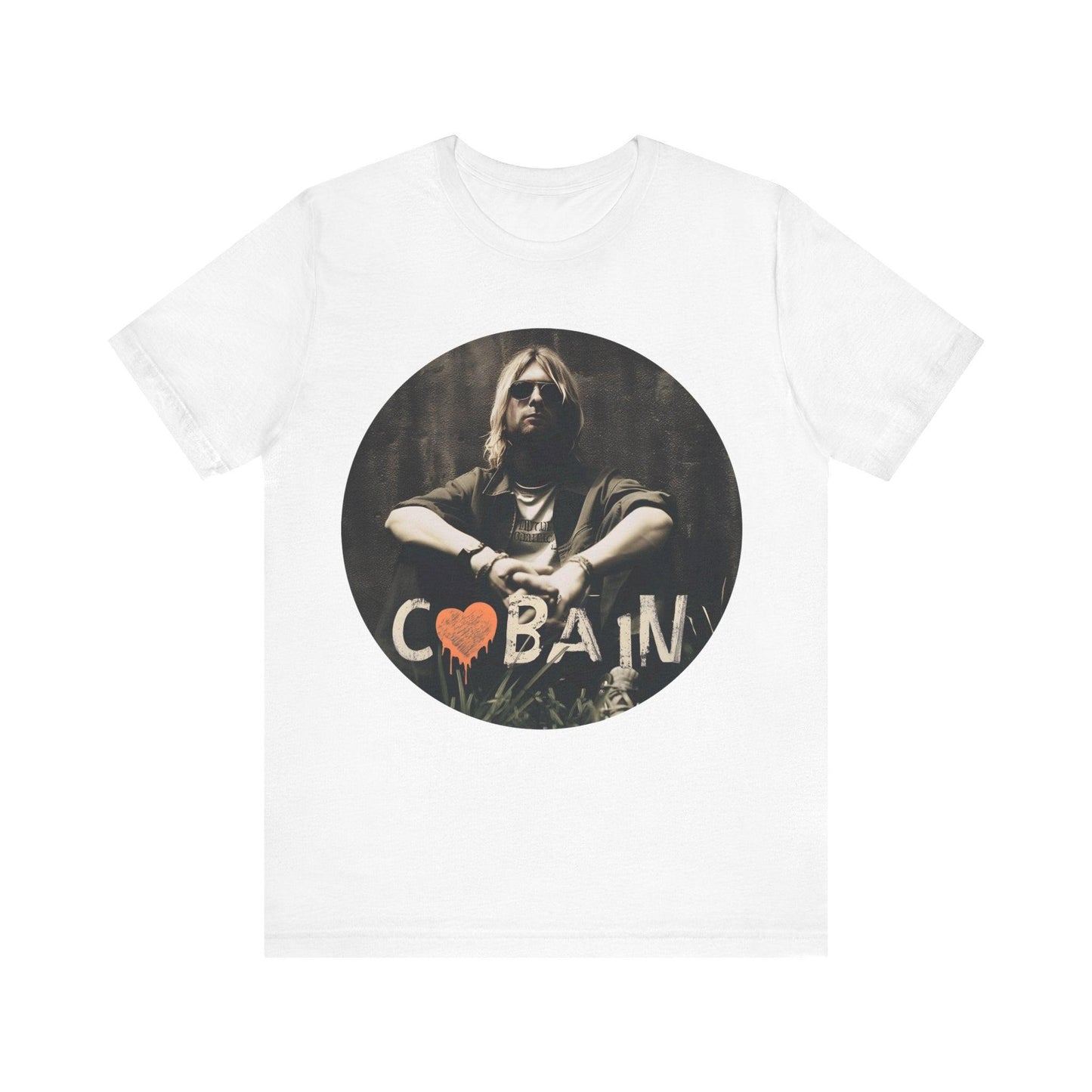 Nirvana Shirt - Kurt Cobain T Shirt - Text Tease