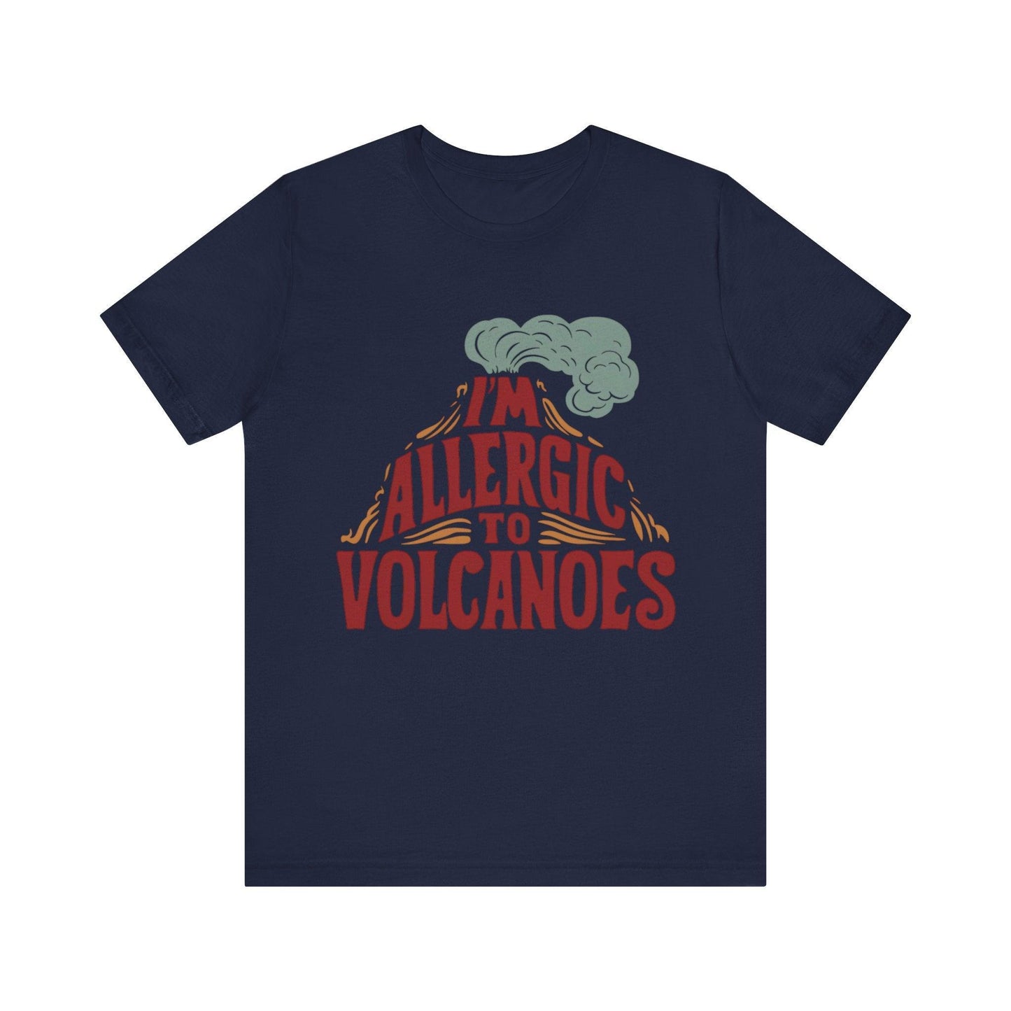 Volcano Allergy Alert Vintage Tee - Text Tease