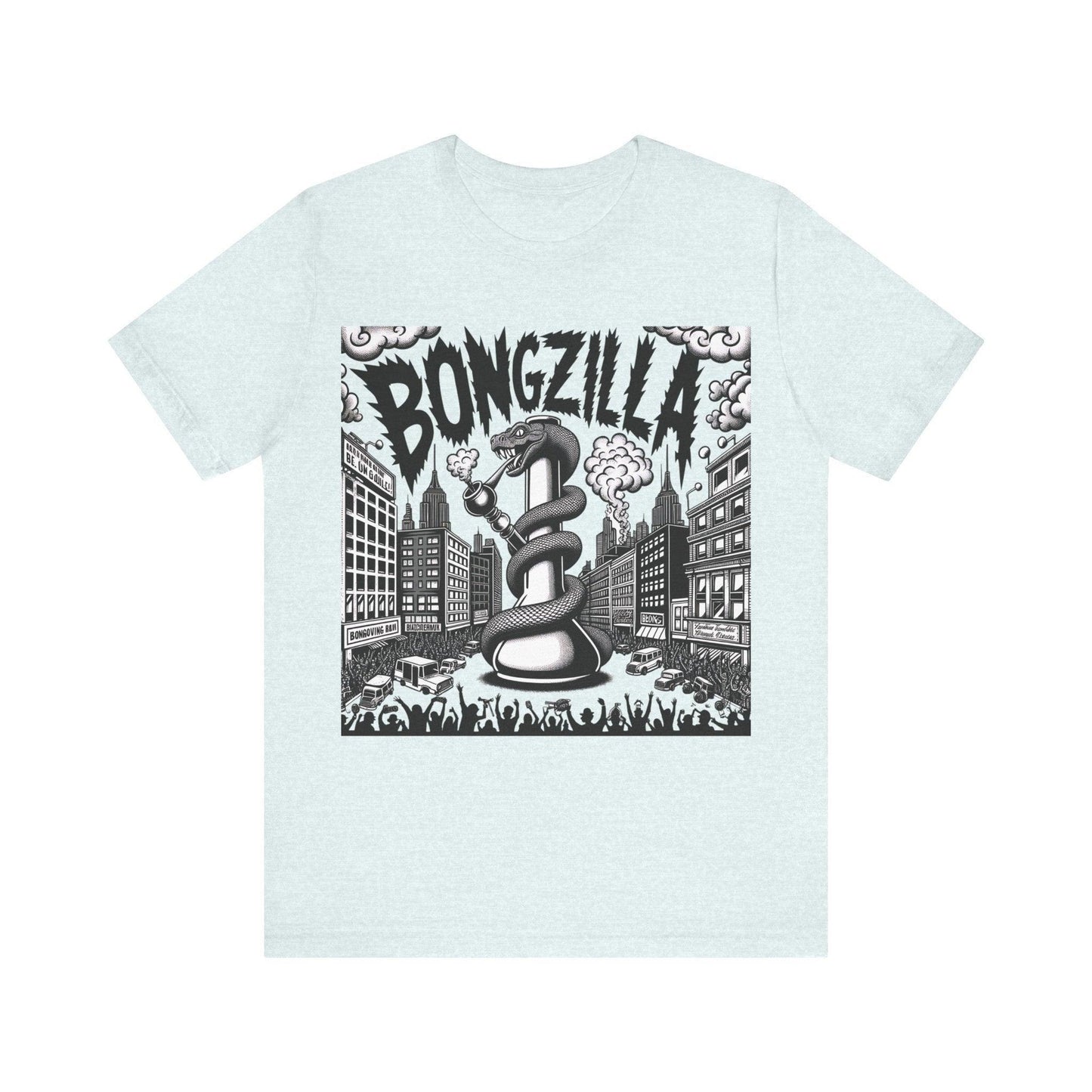 Bongzilla Stoner Doom Artwork Tee - Text Tease