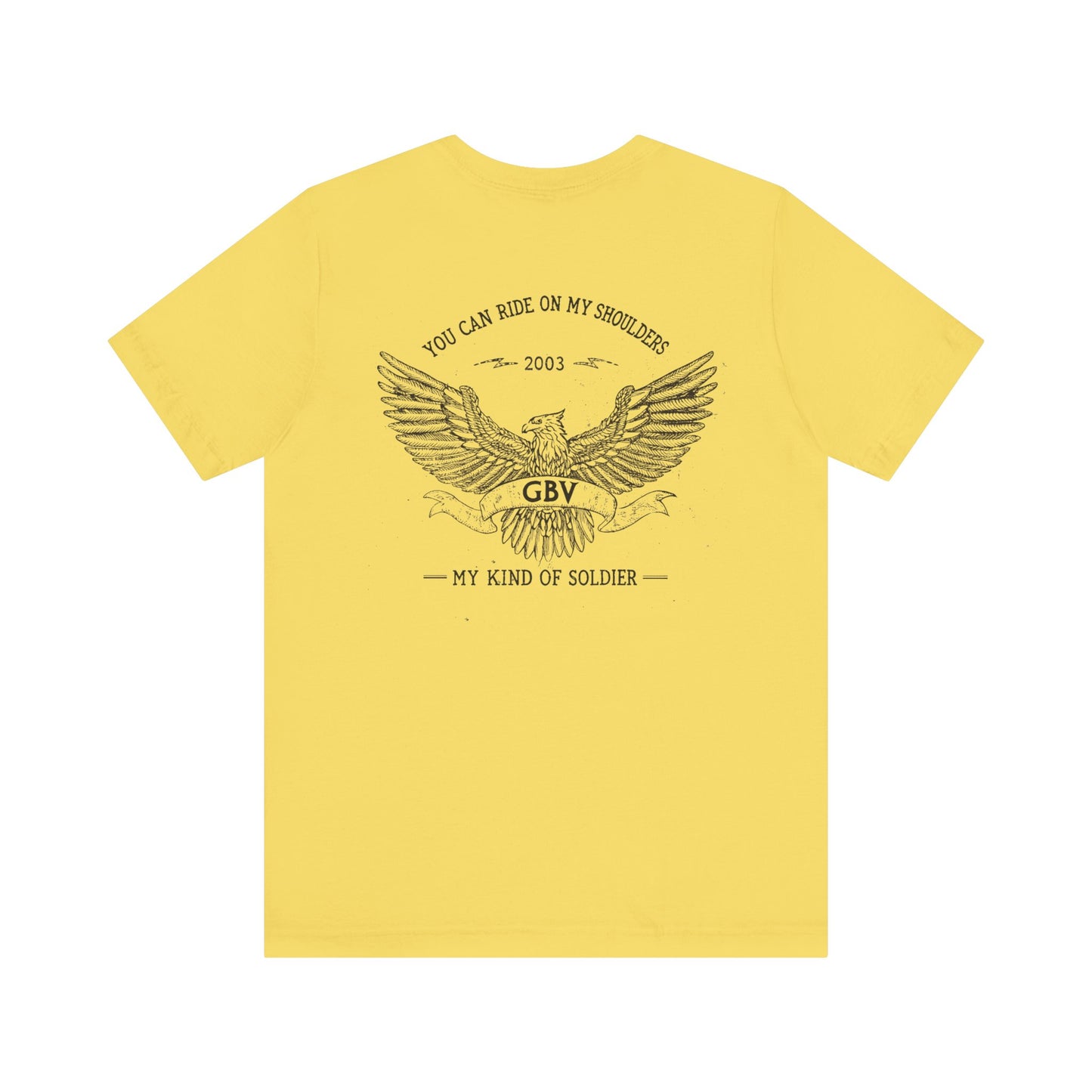 Guided By Voices Unisex Tee - Earthquake Glue & My Kind of Soldier