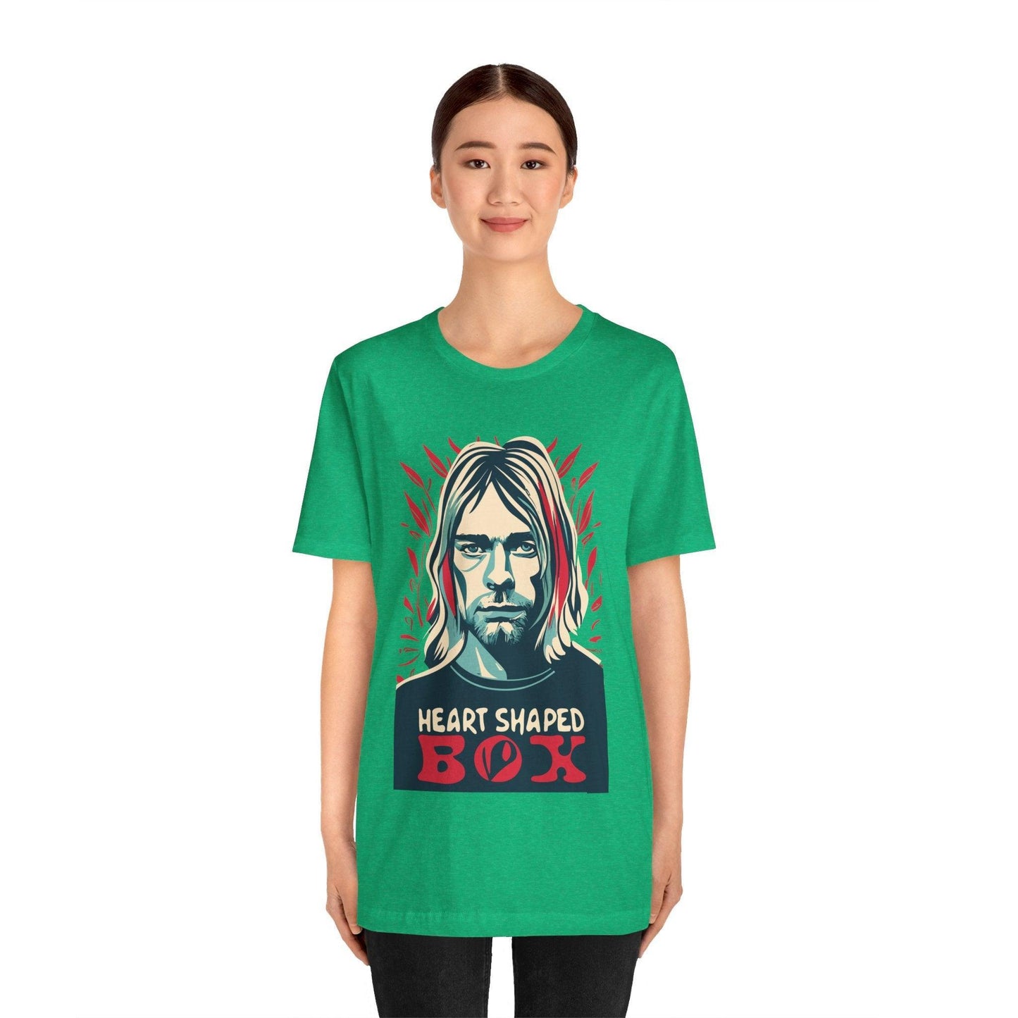 Nirvana Heart Shaped Box Shirt - Text Tease