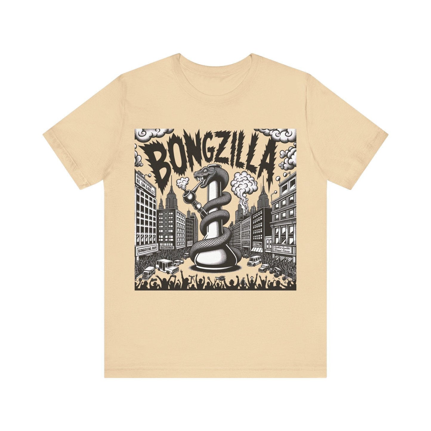 Bongzilla Stoner Doom Artwork Tee - Text Tease