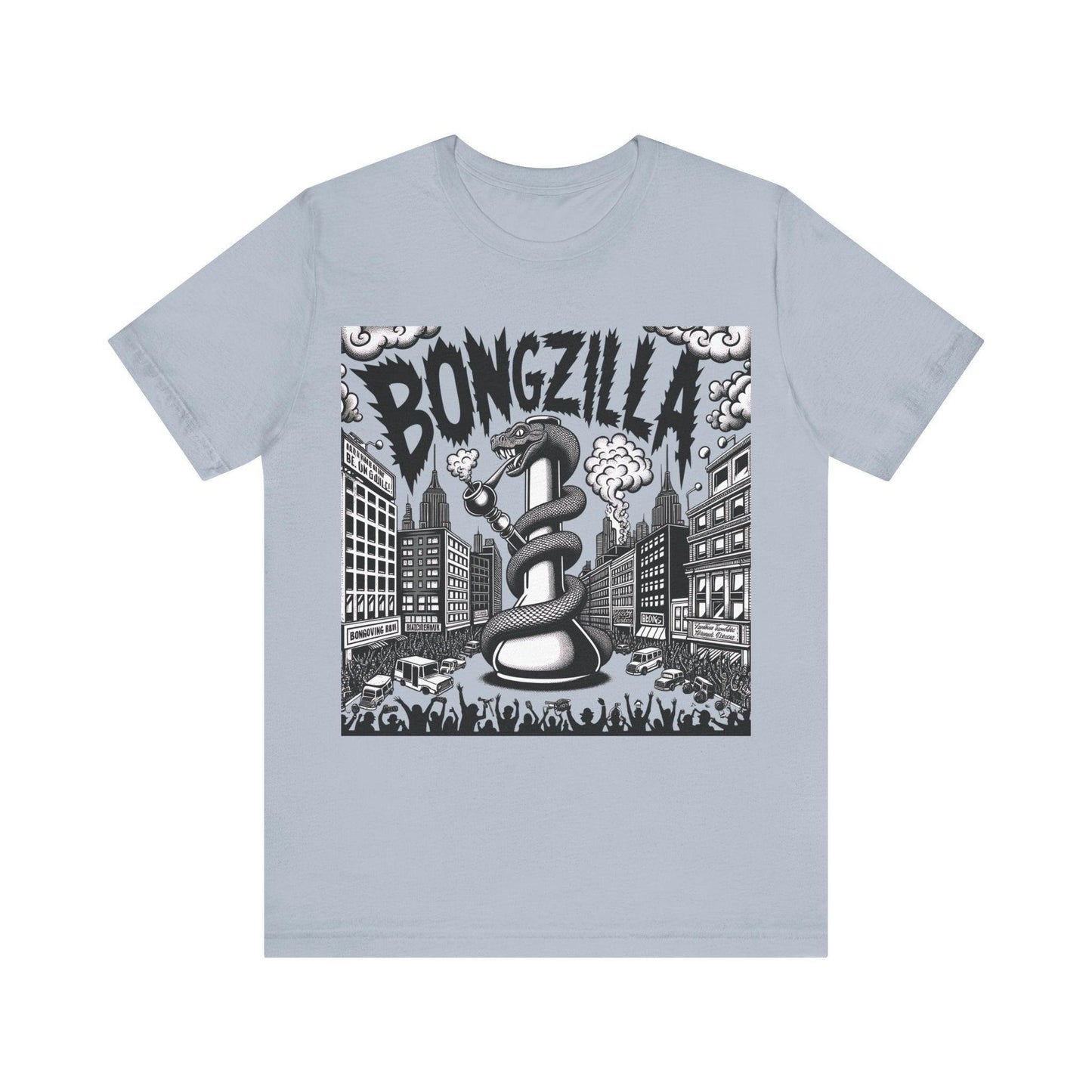 Bongzilla Stoner Doom Artwork Tee - Text Tease