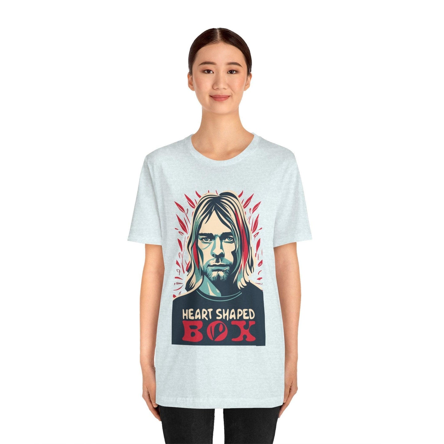 Nirvana Heart Shaped Box Shirt - Text Tease