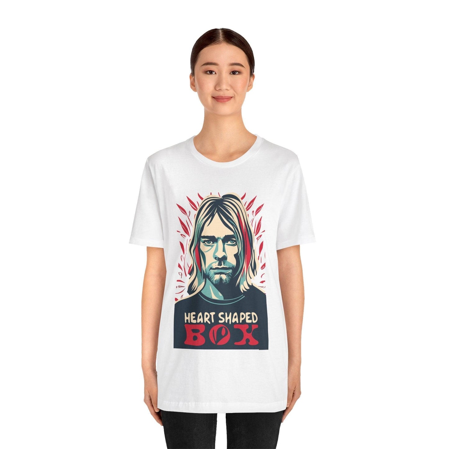 Nirvana Heart Shaped Box Shirt - Text Tease