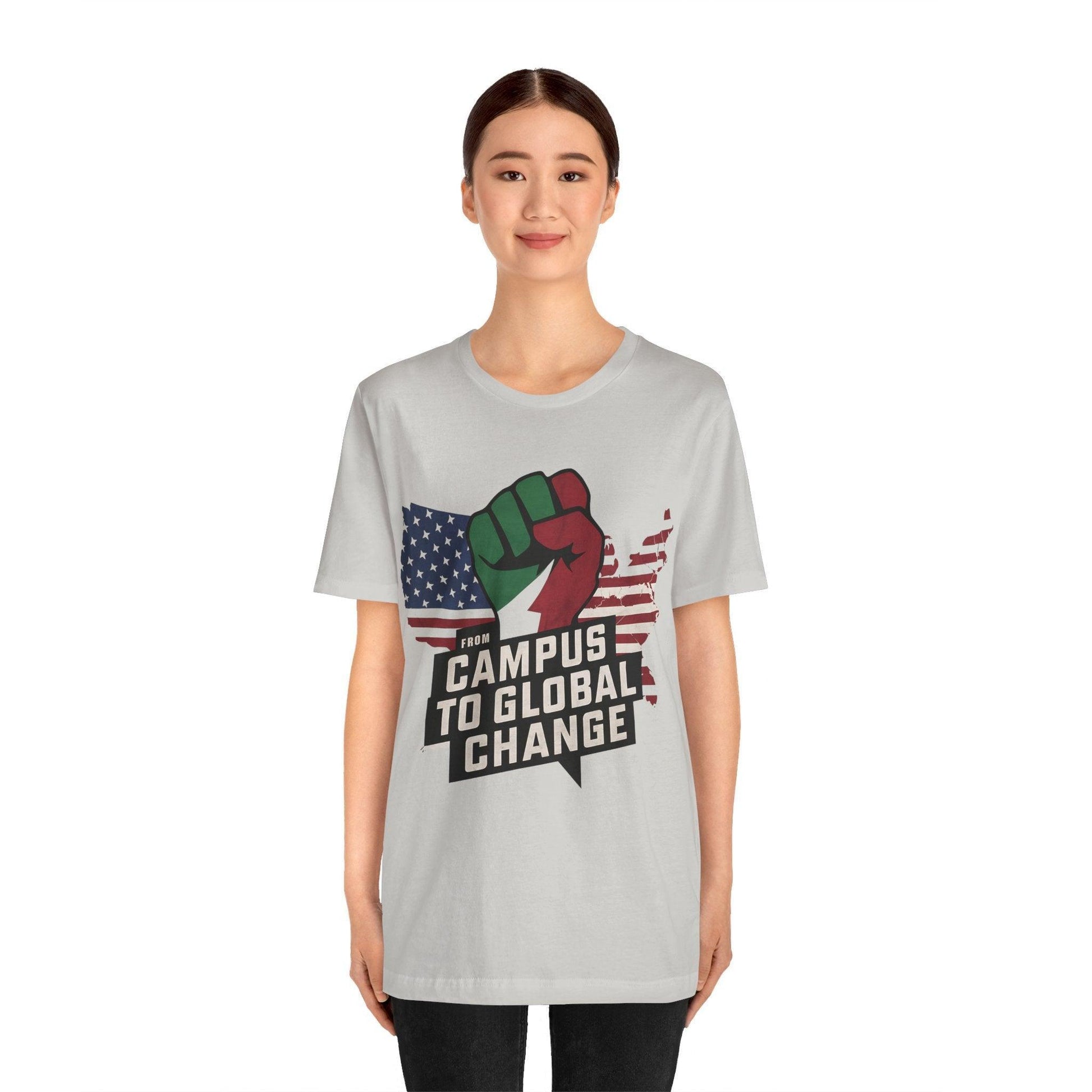 Free Palestine Shirt - USA - Text Tease