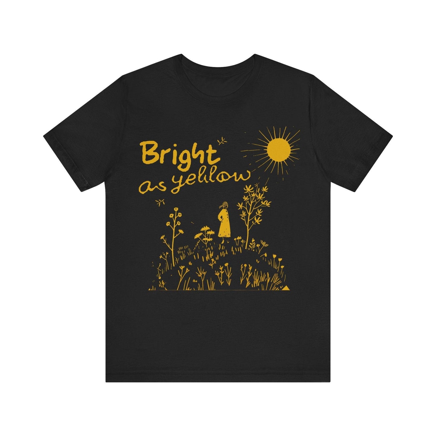 Innocence Mission Bright as Yellow T Shirt - Text Tease