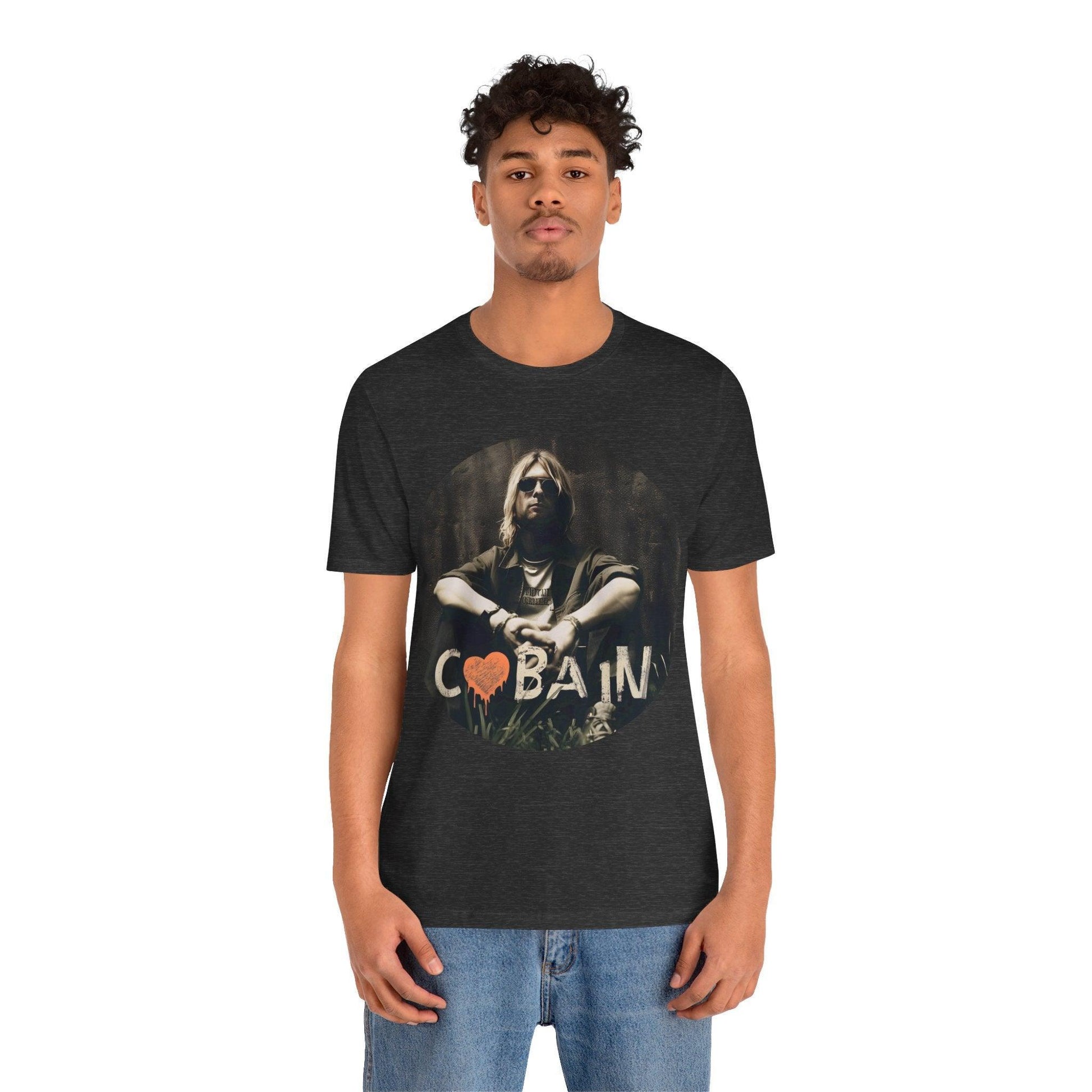 Nirvana Shirt - Kurt Cobain T Shirt - Text Tease