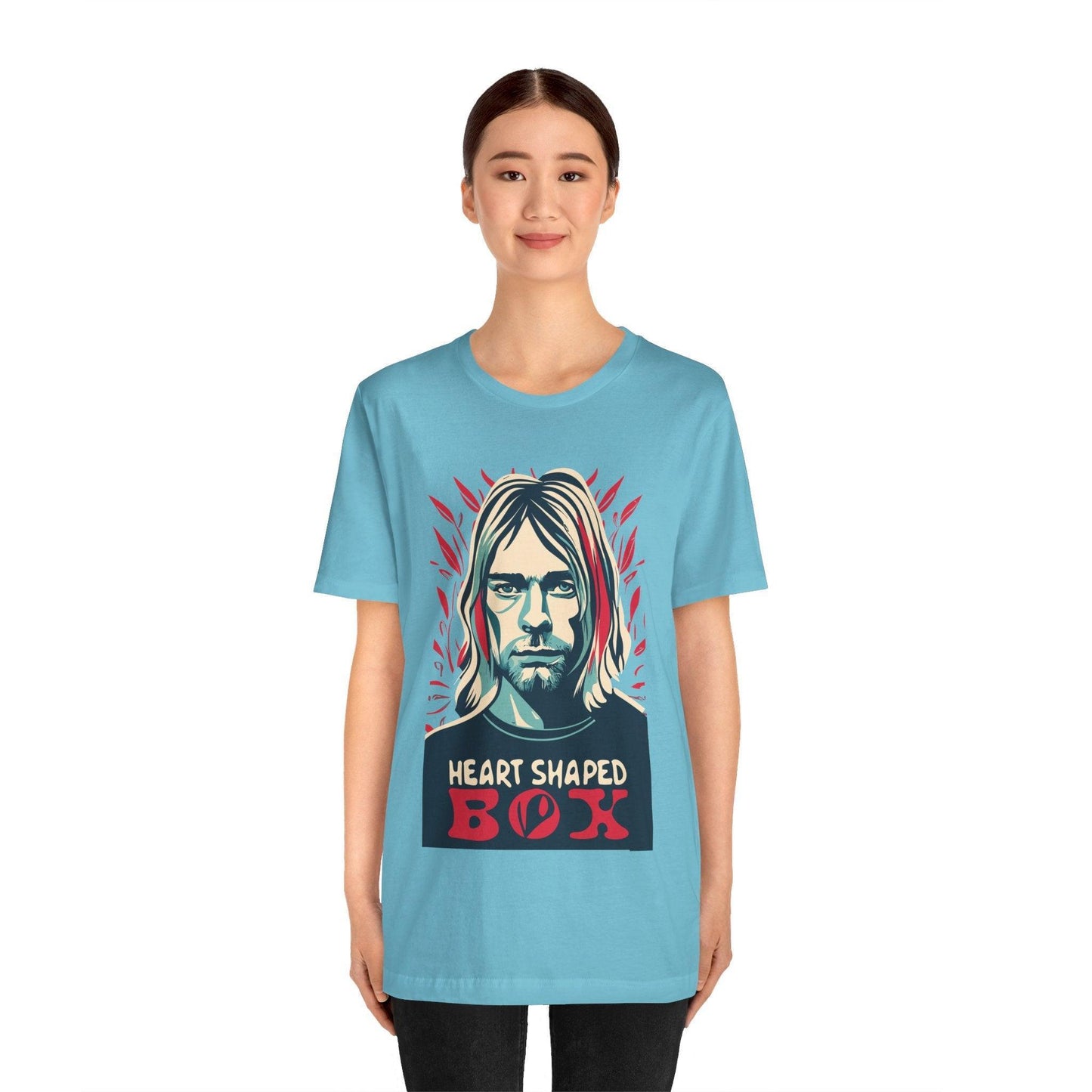 Nirvana Heart Shaped Box Shirt - Text Tease