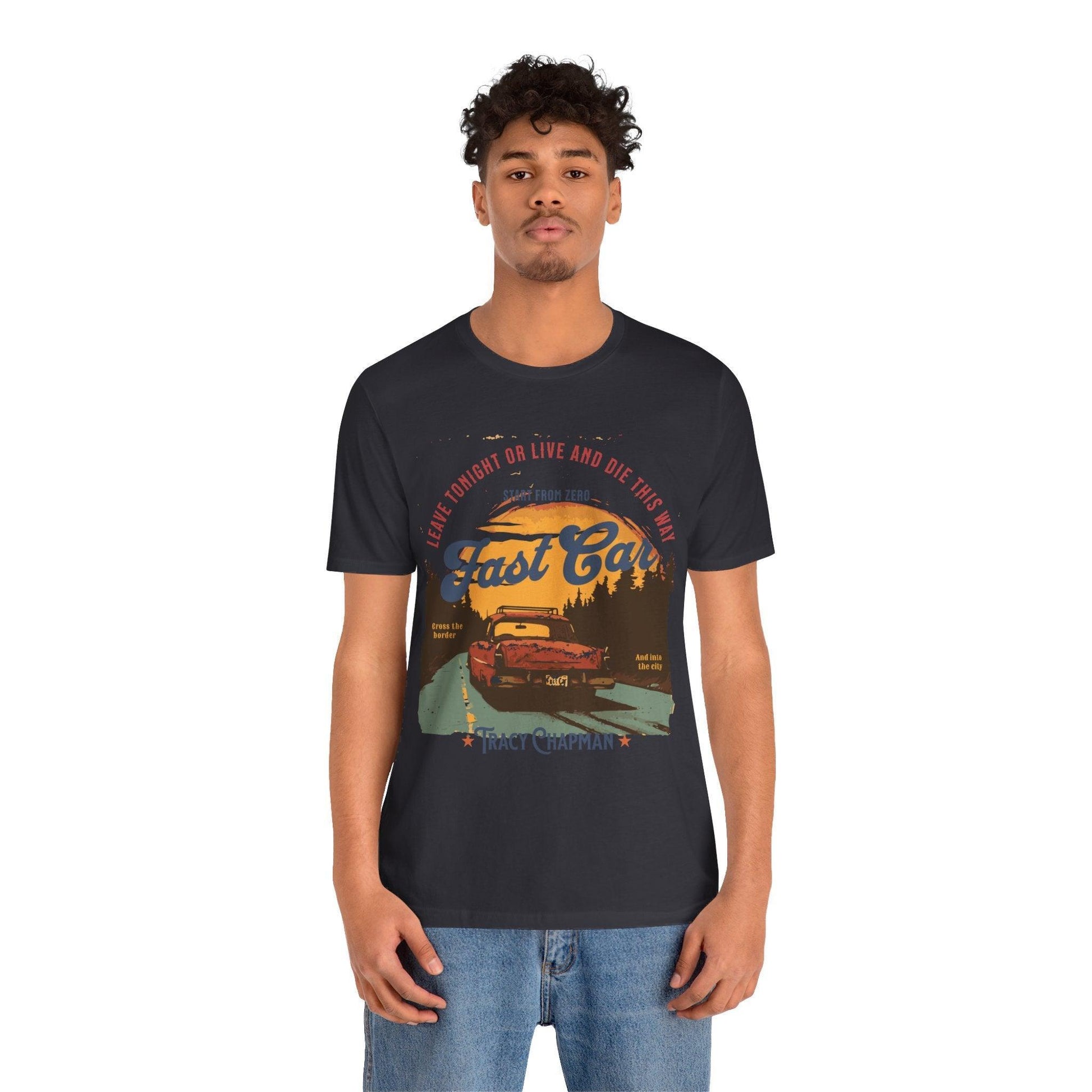 Tracy Chapman Fast Car Tee - Text Tease