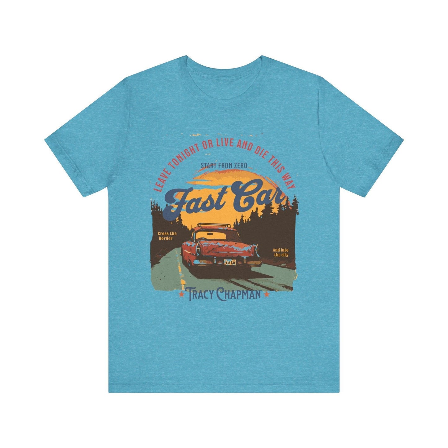 Tracy Chapman Fast Car Tee - Text Tease