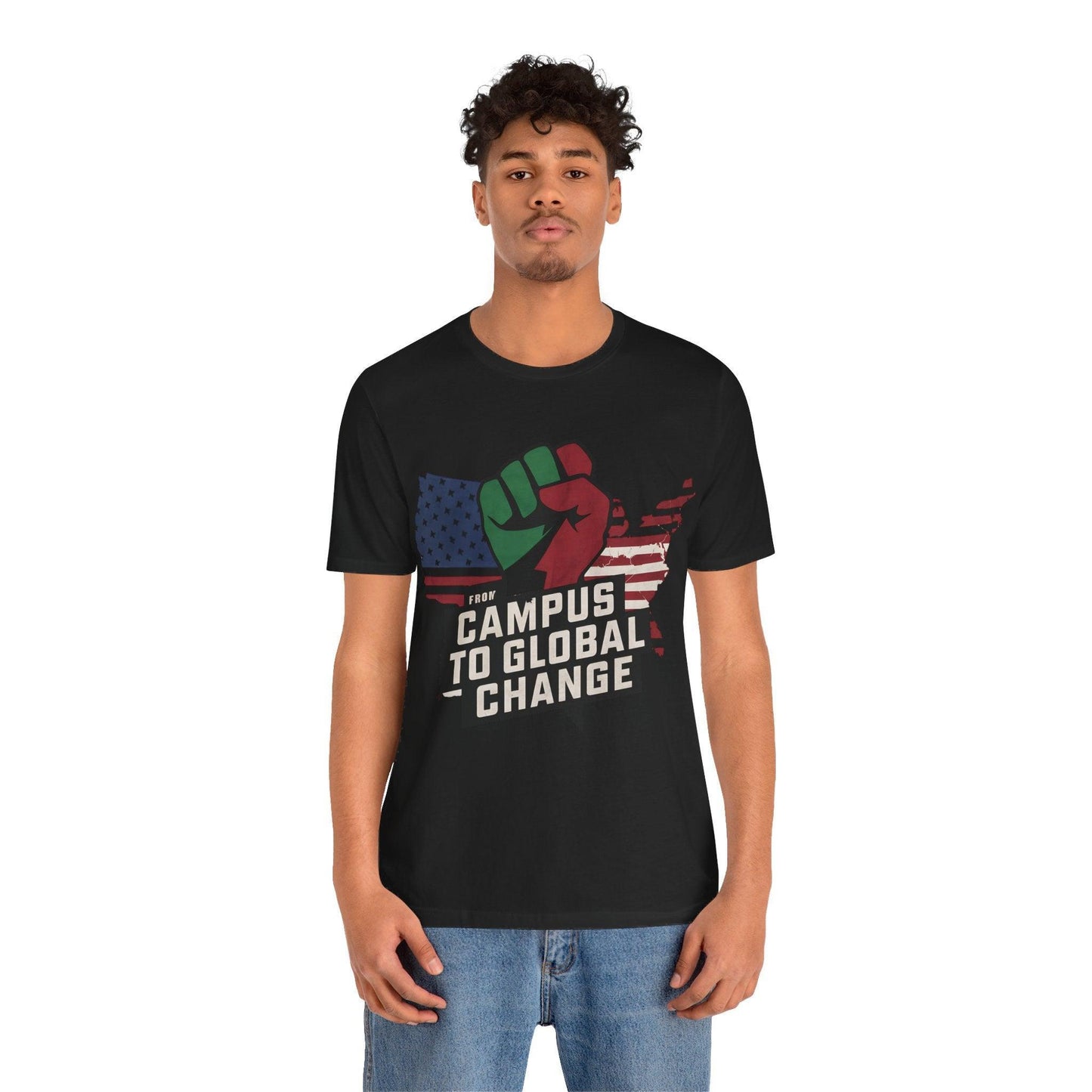 Free Palestine Shirt - USA - Text Tease