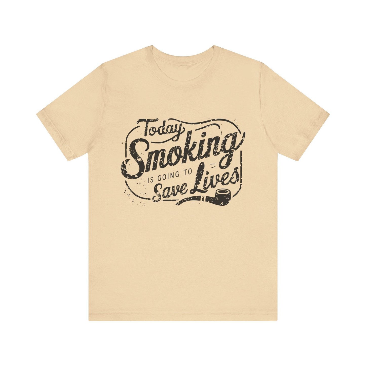 Smoking Saves Lives Tee - Text Tease