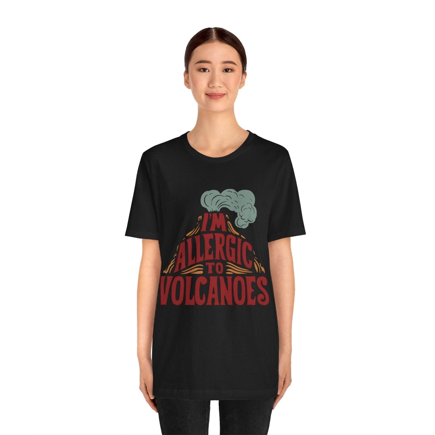 Volcano Allergy Alert Vintage Tee - Text Tease