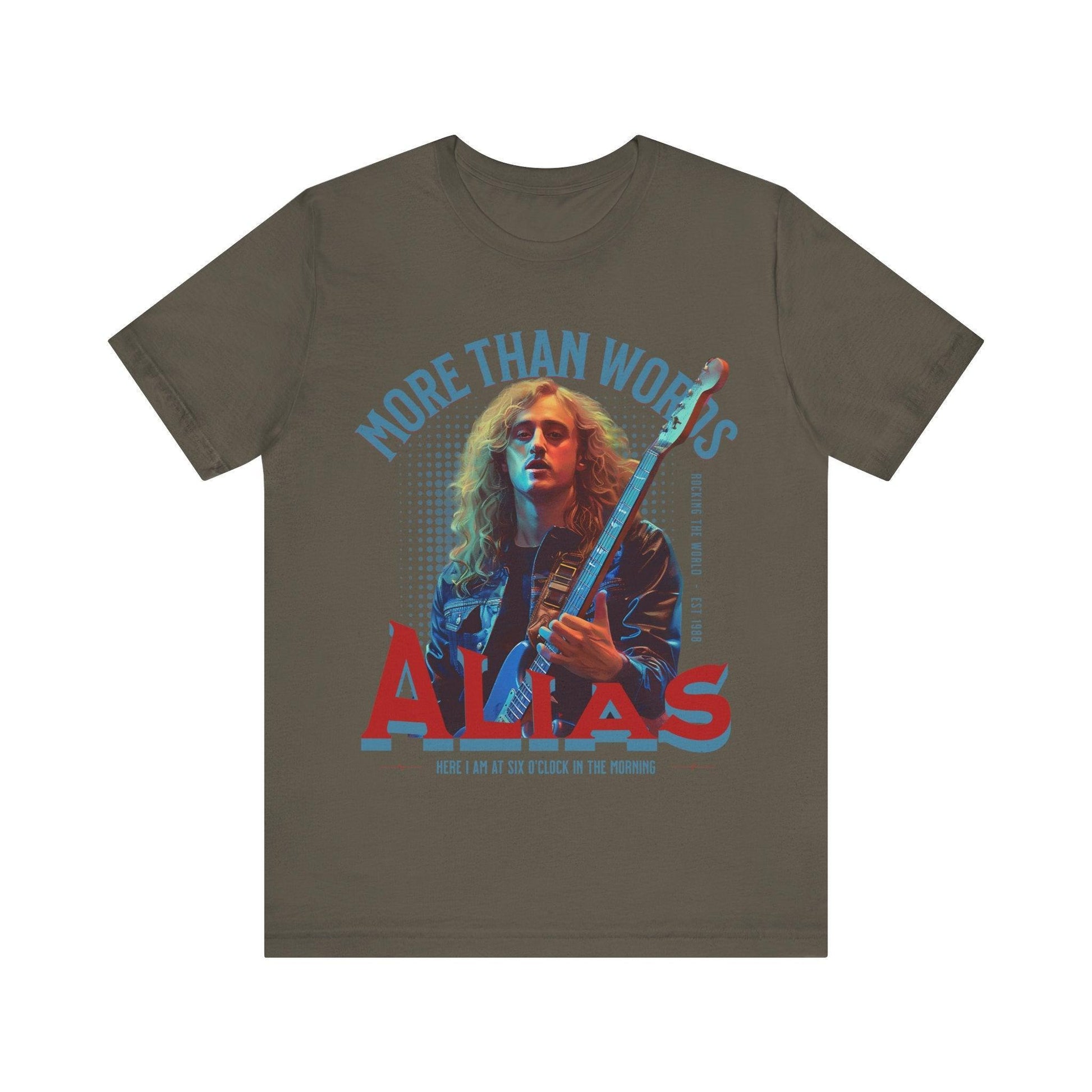 Alias Band More Than Words Tribute t shirt - Text Tease