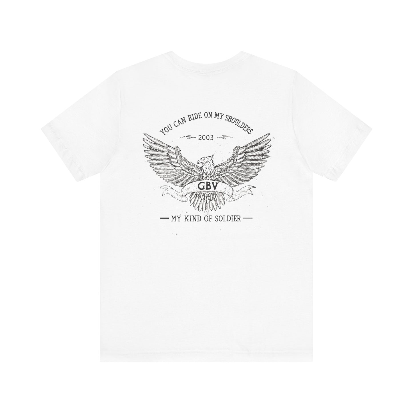 Guided By Voices Unisex Tee - Earthquake Glue & My Kind of Soldier