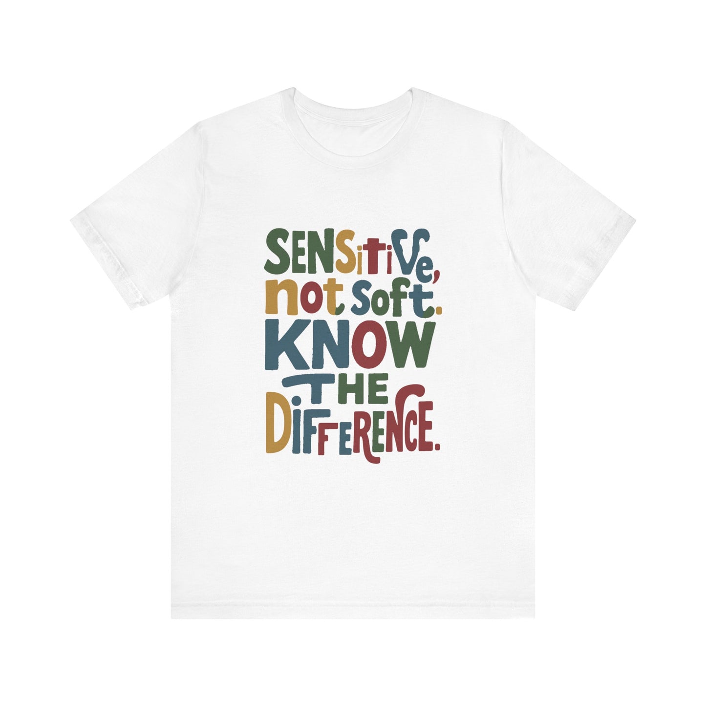 Minimalist quote tee for introverts seeking quiet self-expression