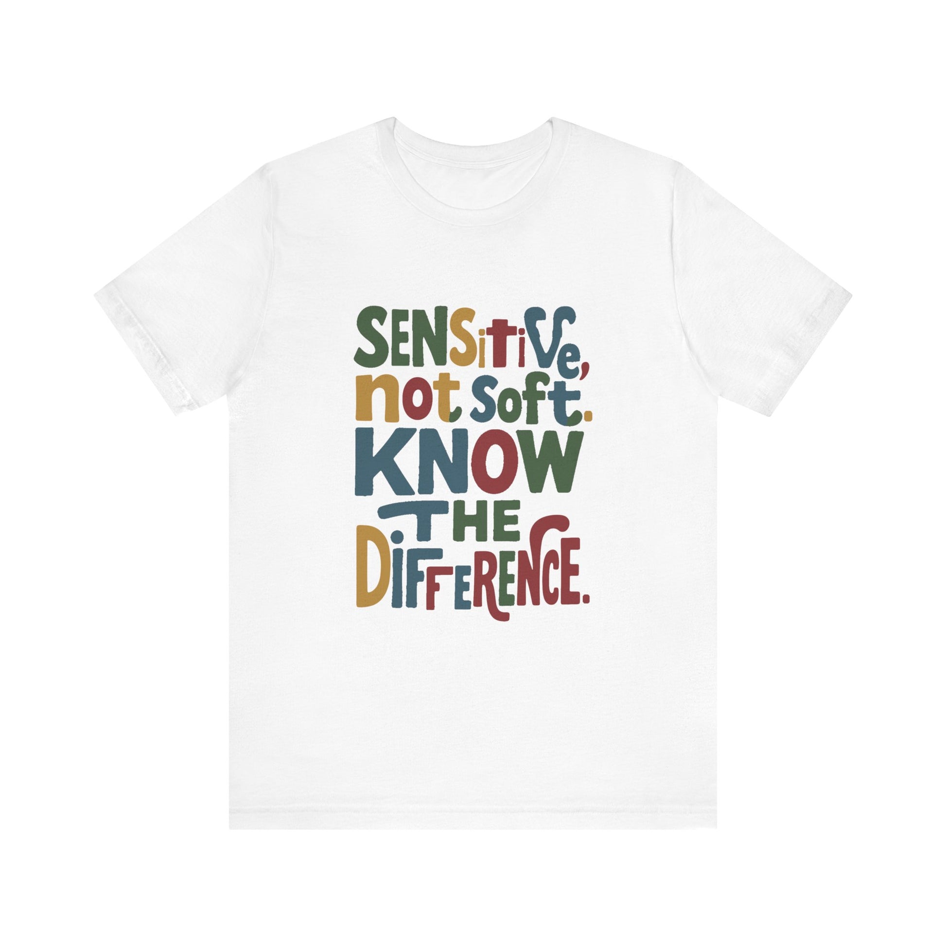 Minimalist quote tee for introverts seeking quiet self-expression