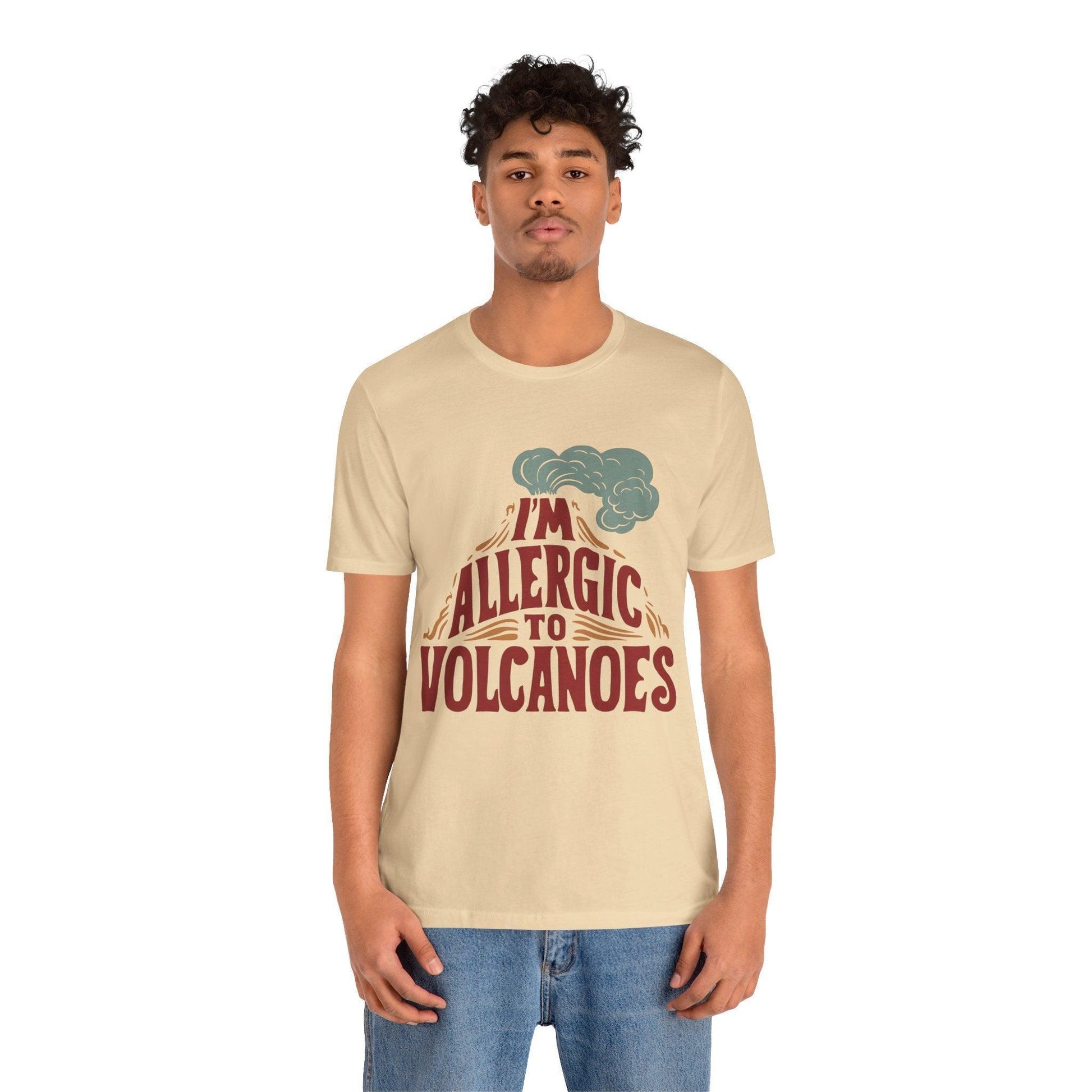 Volcano Allergy Alert Vintage Tee - Text Tease