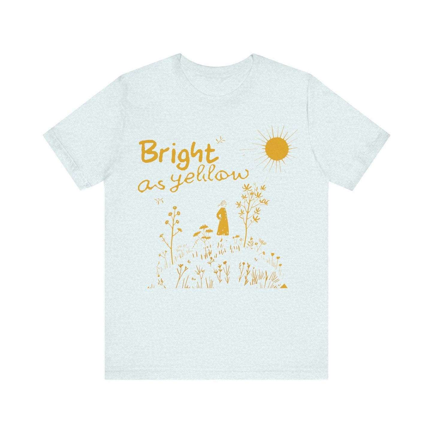 Innocence Mission Bright as Yellow T Shirt - Text Tease