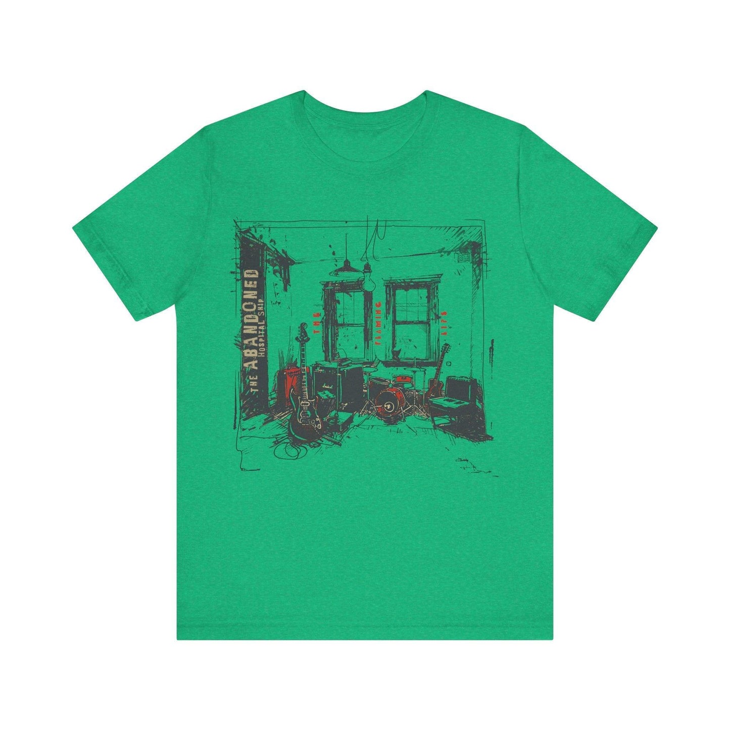 Flaming Lips - Abandoned Hospital Ship t shirt - Text Tease