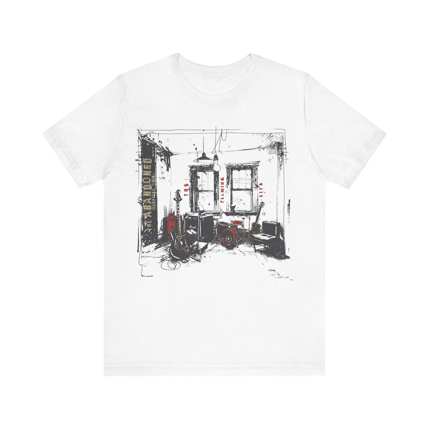 Flaming Lips - Abandoned Hospital Ship t shirt - Text Tease