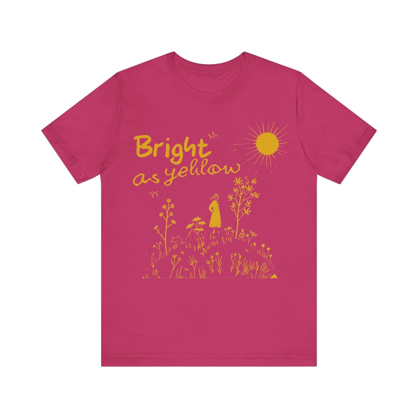 Innocence Mission Bright as Yellow T Shirt - Text Tease