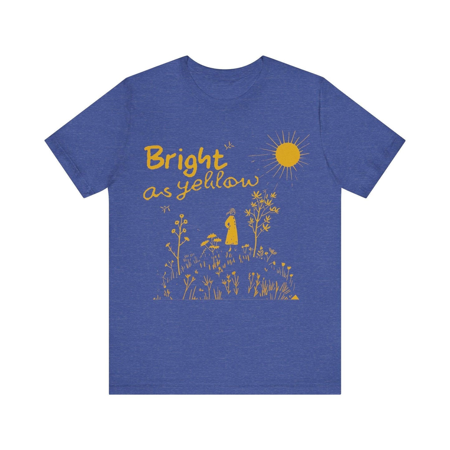 Innocence Mission Bright as Yellow T Shirt - Text Tease