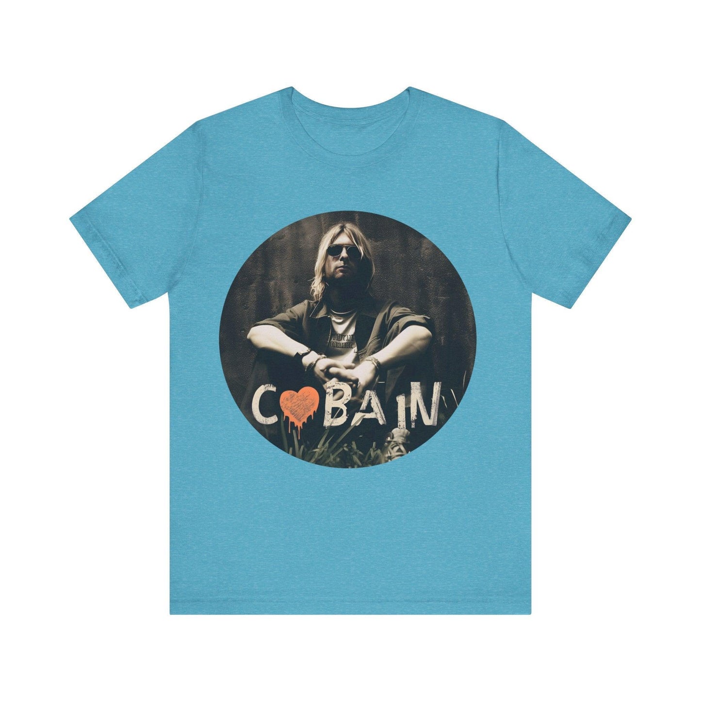 Nirvana Shirt - Kurt Cobain T Shirt - Text Tease