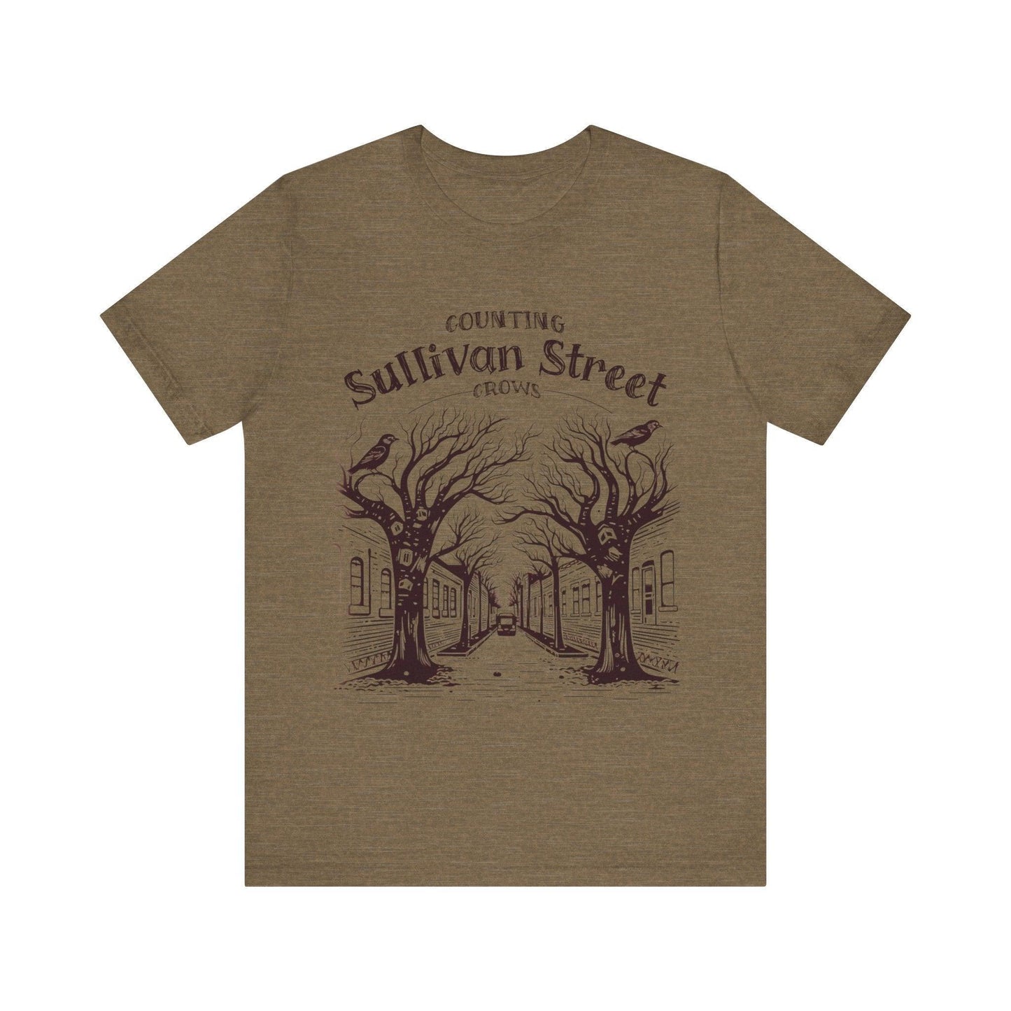 Counting Crows Shirt - Sullivan Street T shirt - Text Tease