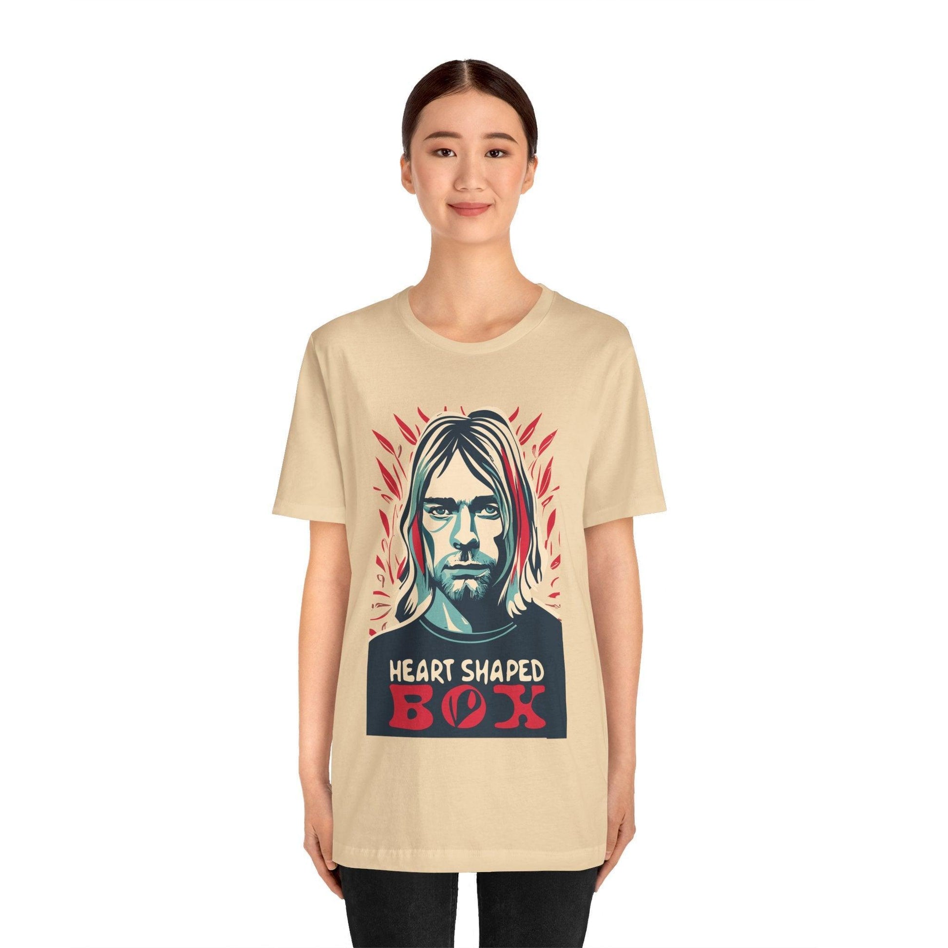 Nirvana Heart Shaped Box Shirt - Text Tease