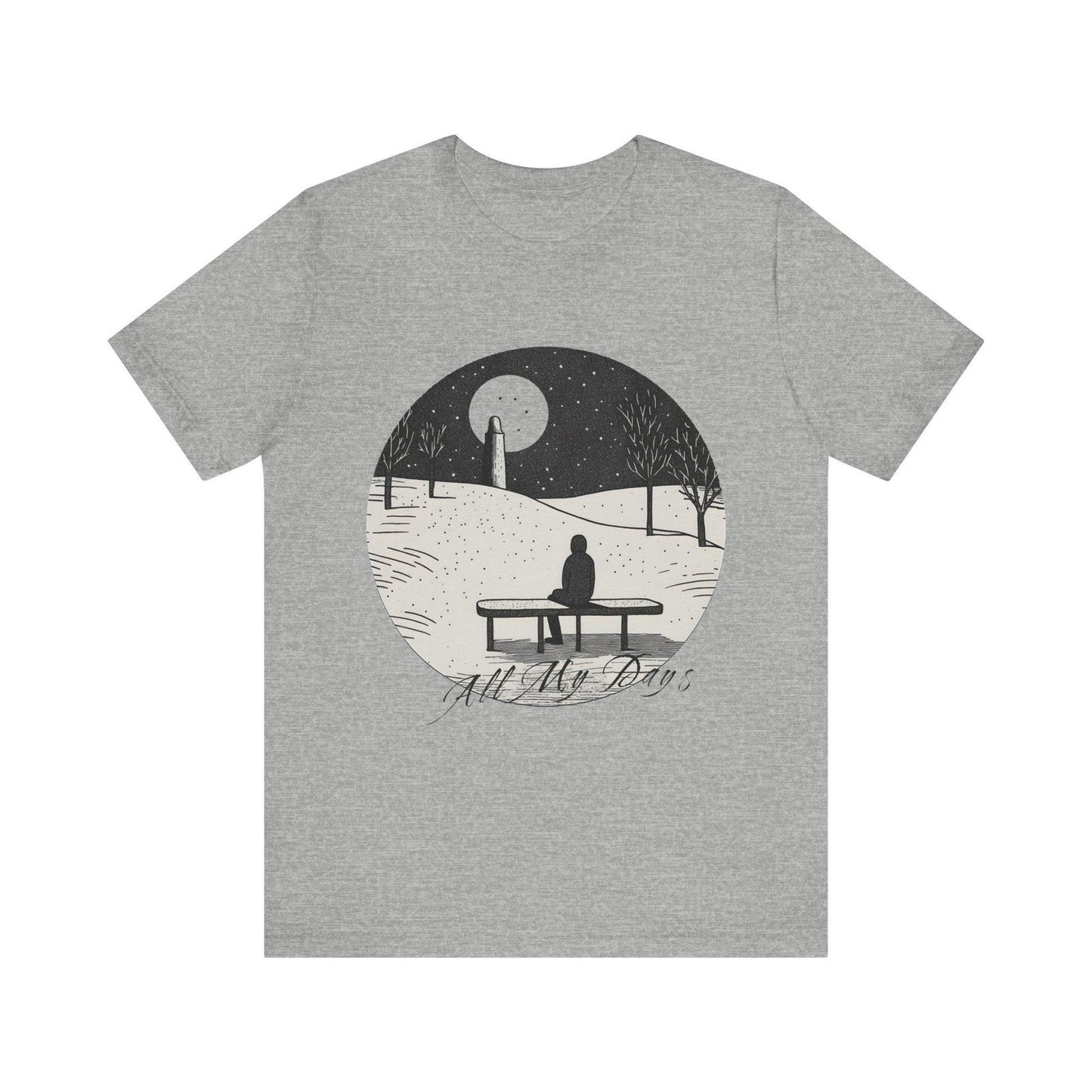 Alexi Murdoch T Shirt - "All My Days" - Text Tease