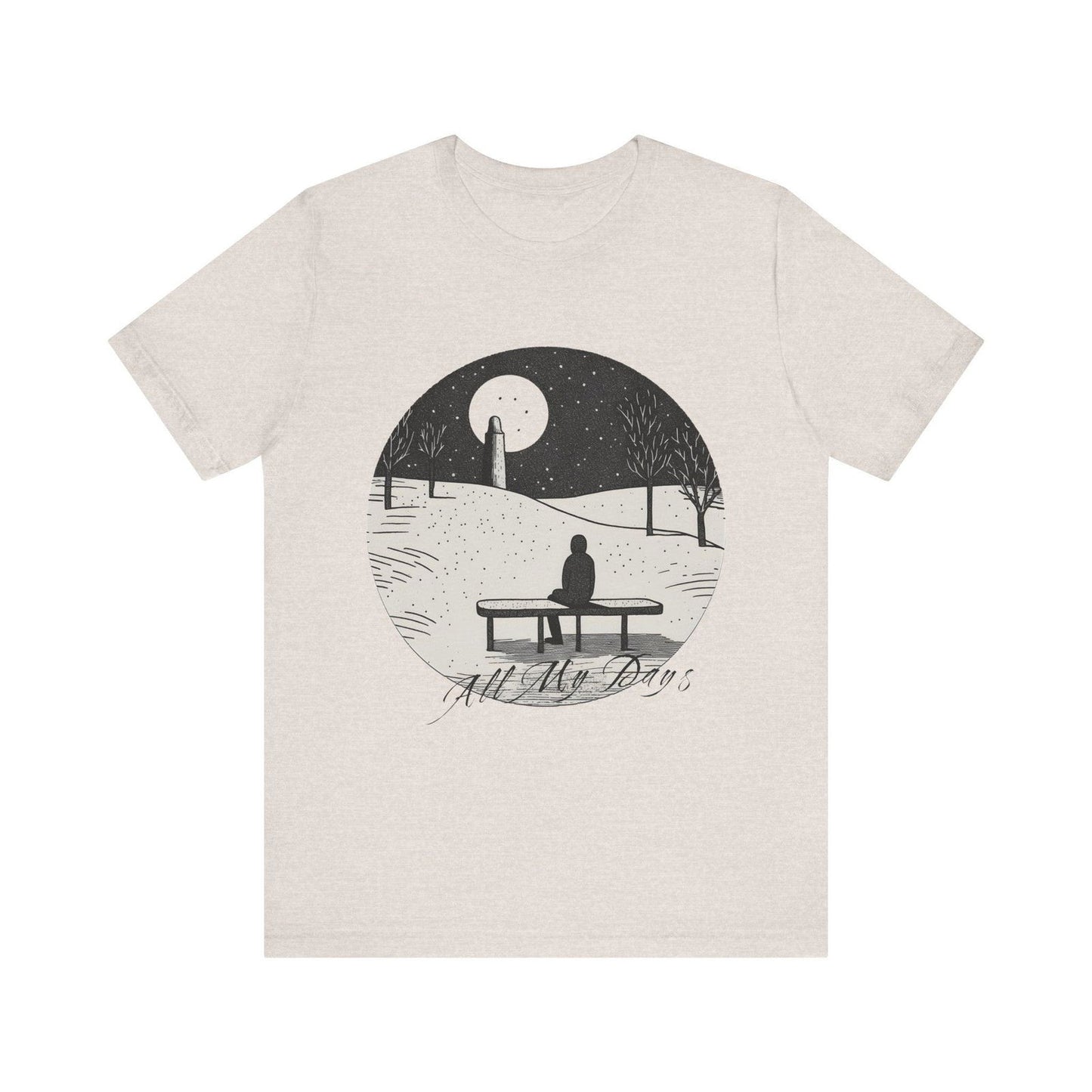 Alexi Murdoch T Shirt - "All My Days" - Text Tease