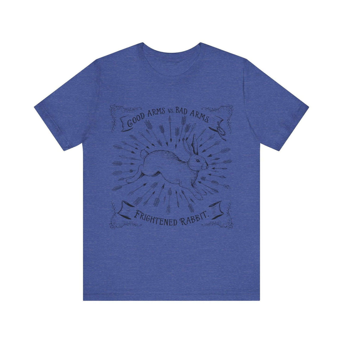 Frightened Rabbit - Good Arms vs Bad Arms T shirt - Text Tease