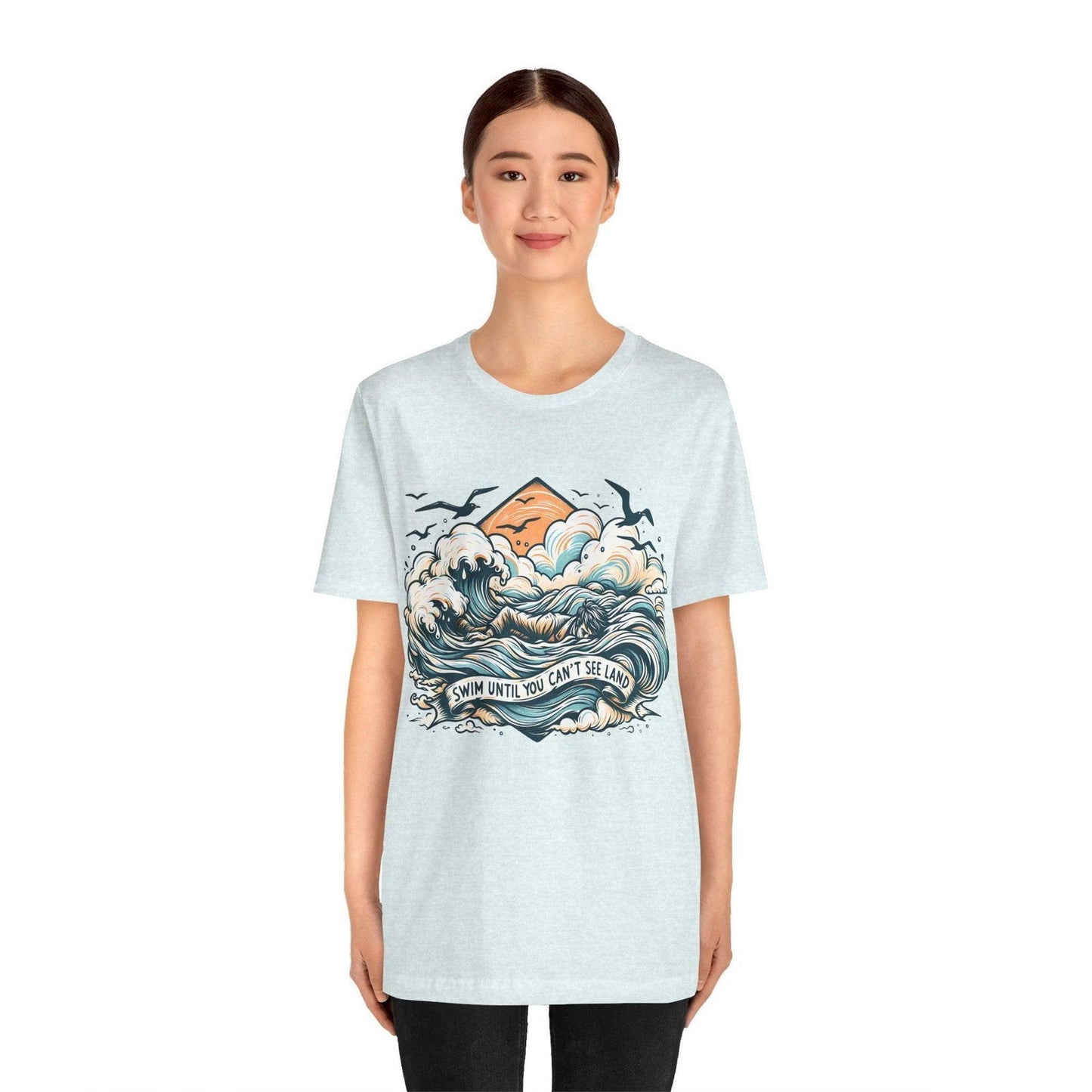 Frightened Rabbit - Swim T shirt - Text Tease